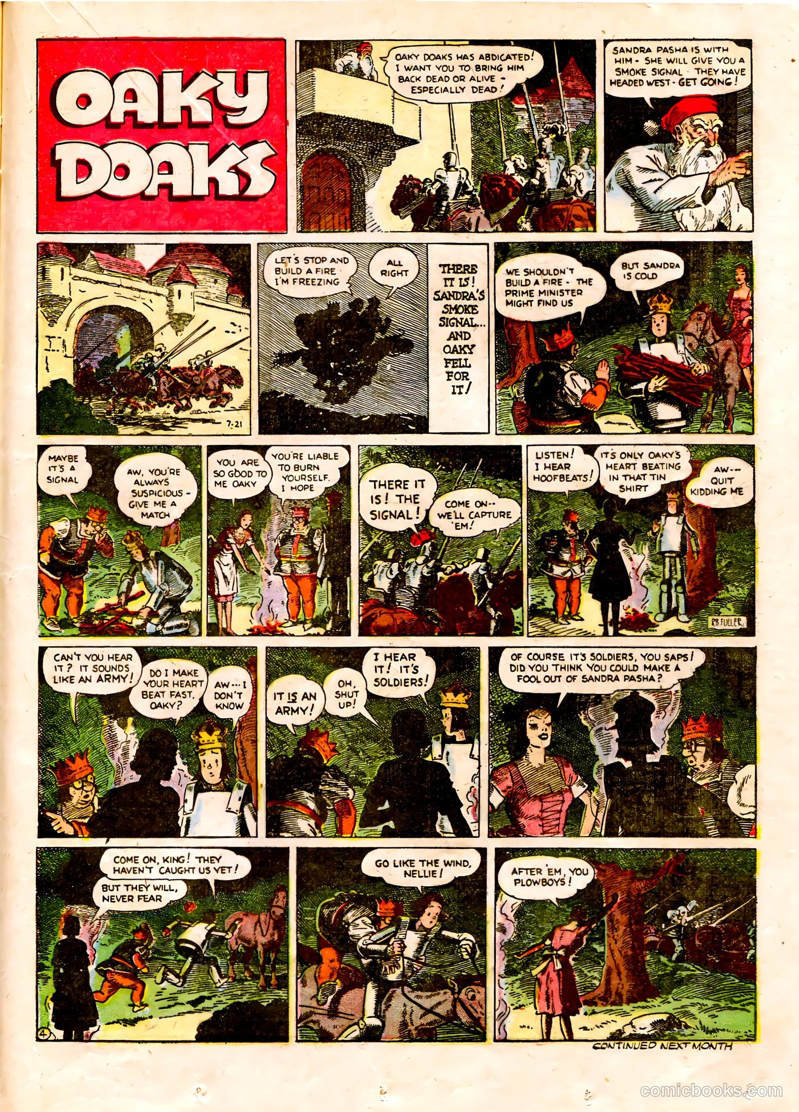 Famous Funnies #67 — page 36 of 63