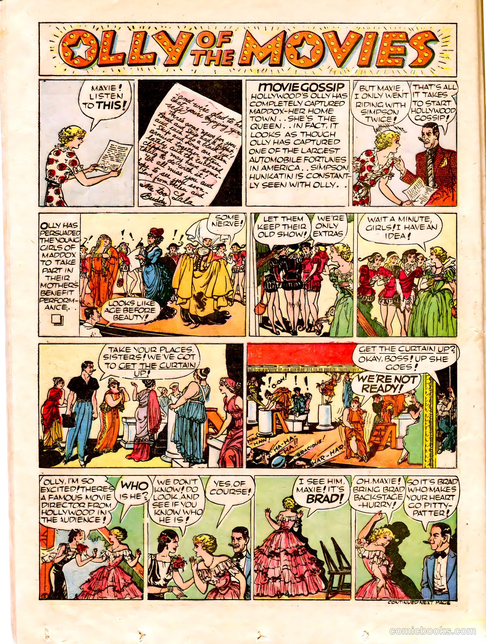 Famous Funnies #67 — page 39 of 63