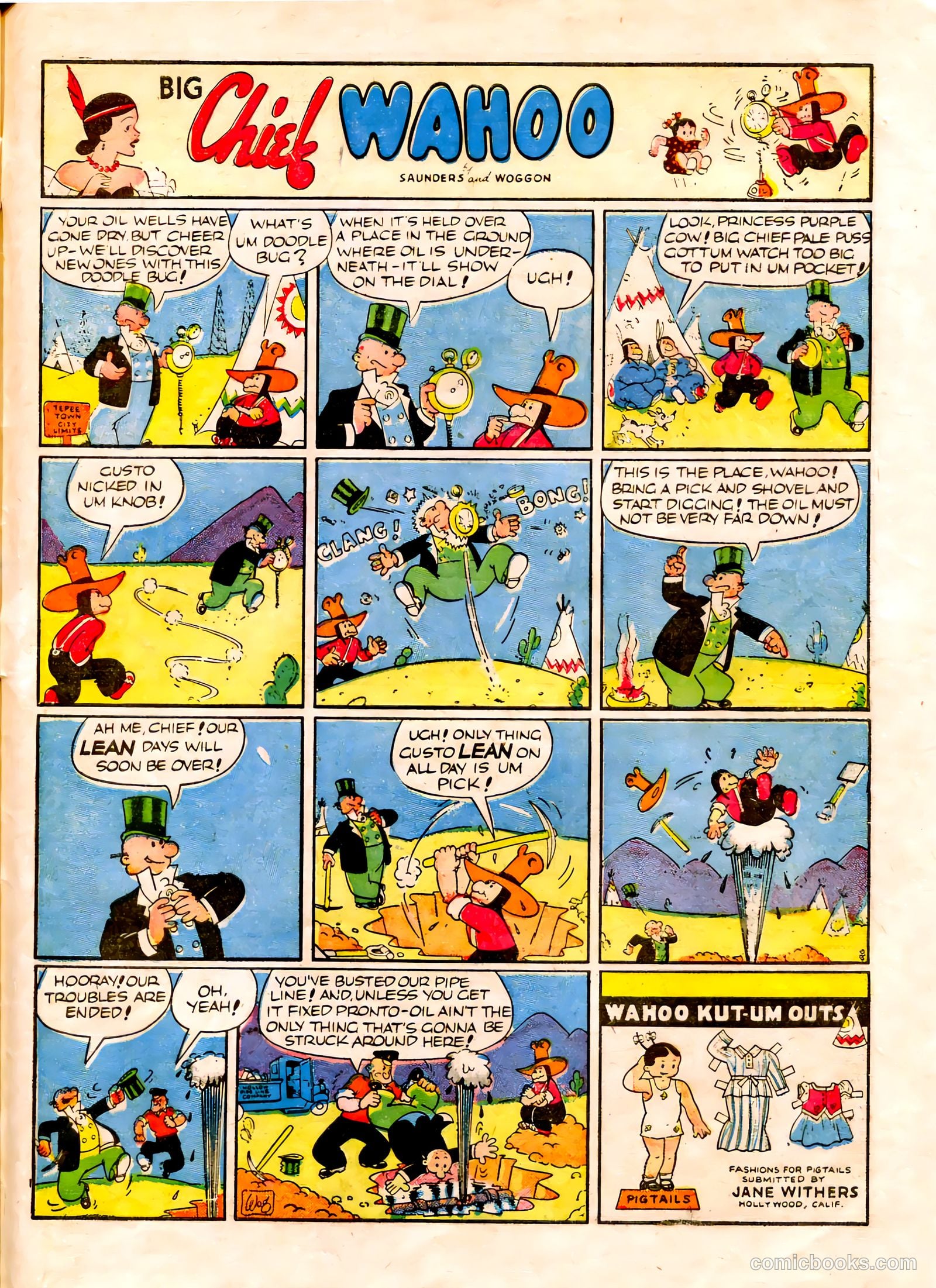 Famous Funnies #67 — page 48 of 63