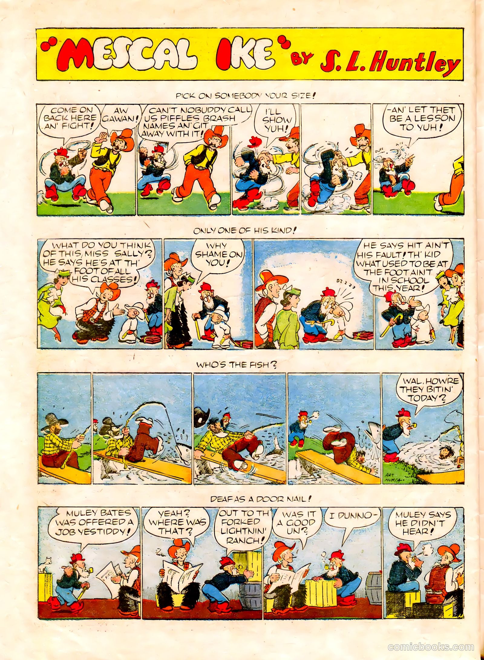 Famous Funnies #67 — page 51 of 63