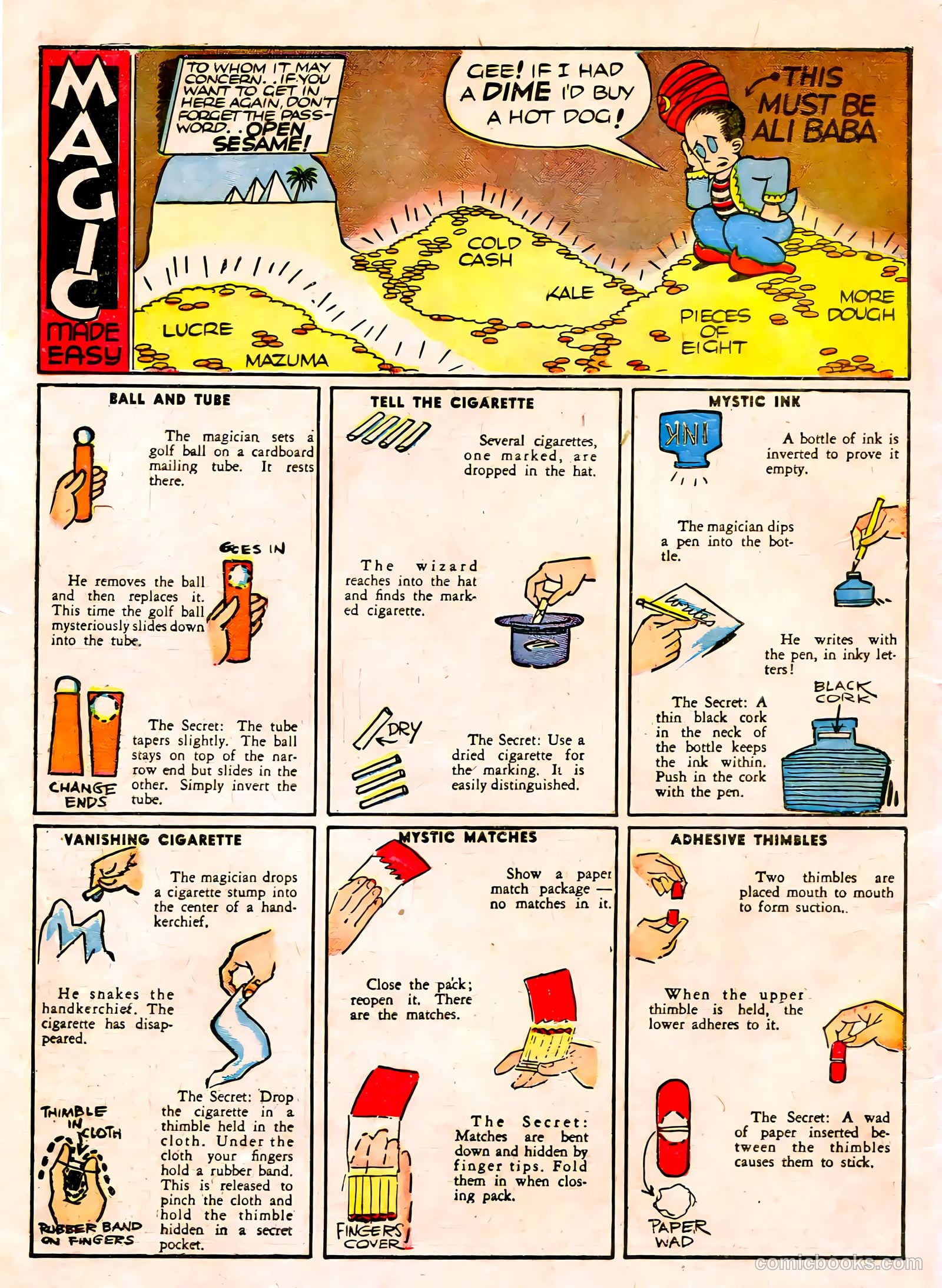 Famous Funnies #67 — page 61 of 63