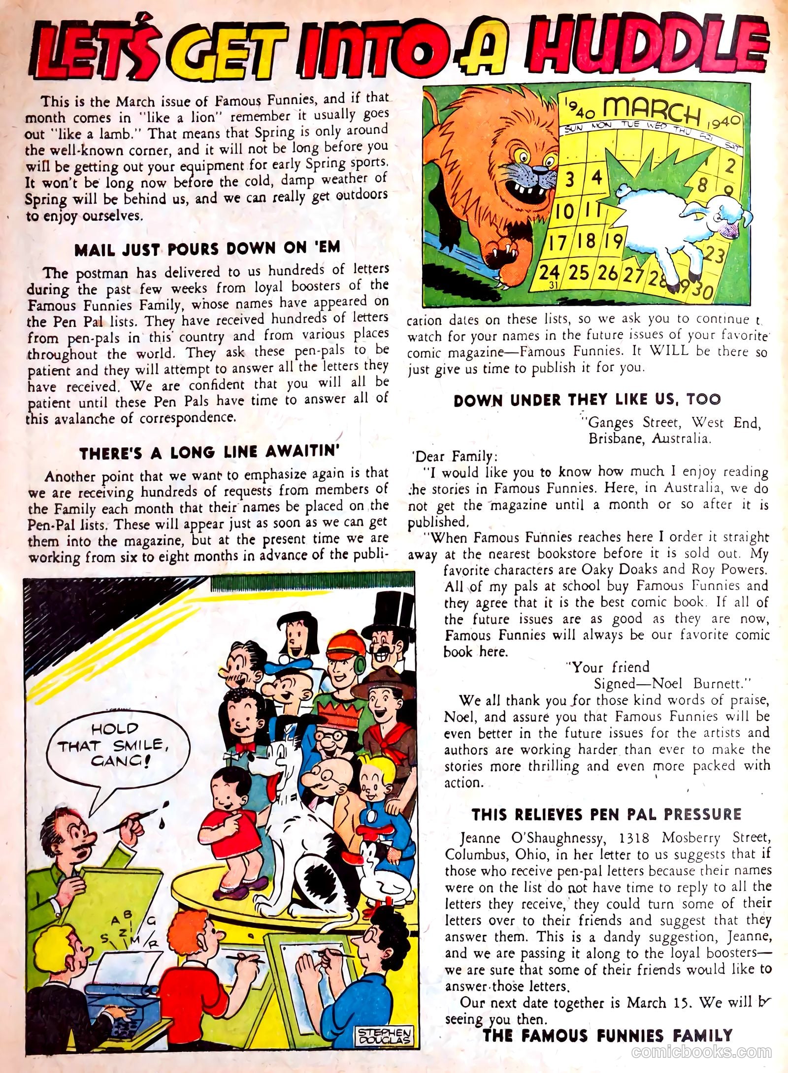 Famous Funnies #68 — page 10 of 62