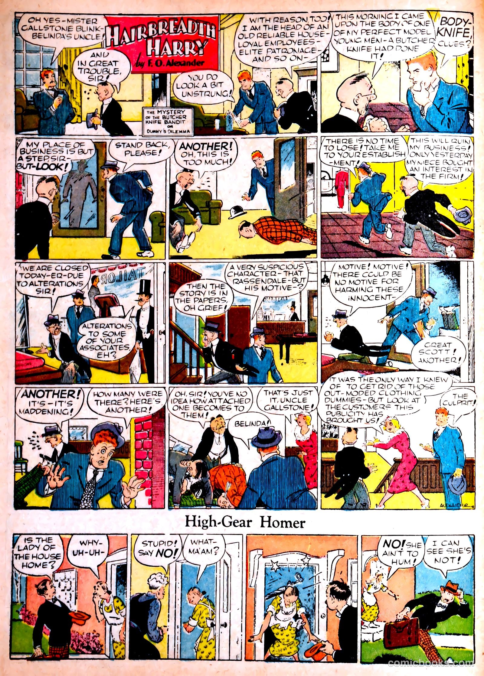 Famous Funnies #68 — page 16 of 62