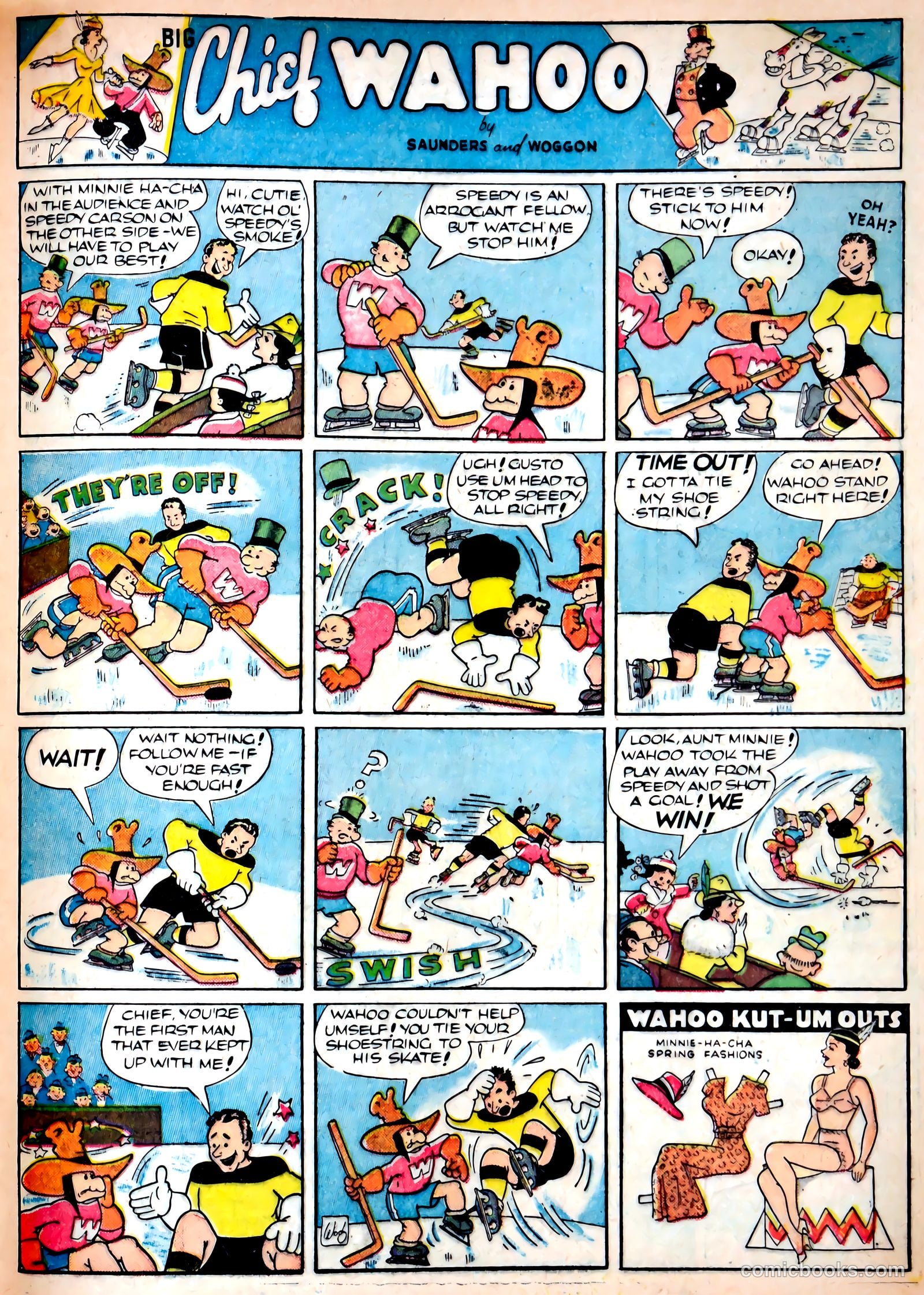 Famous Funnies #68 — page 21 of 62