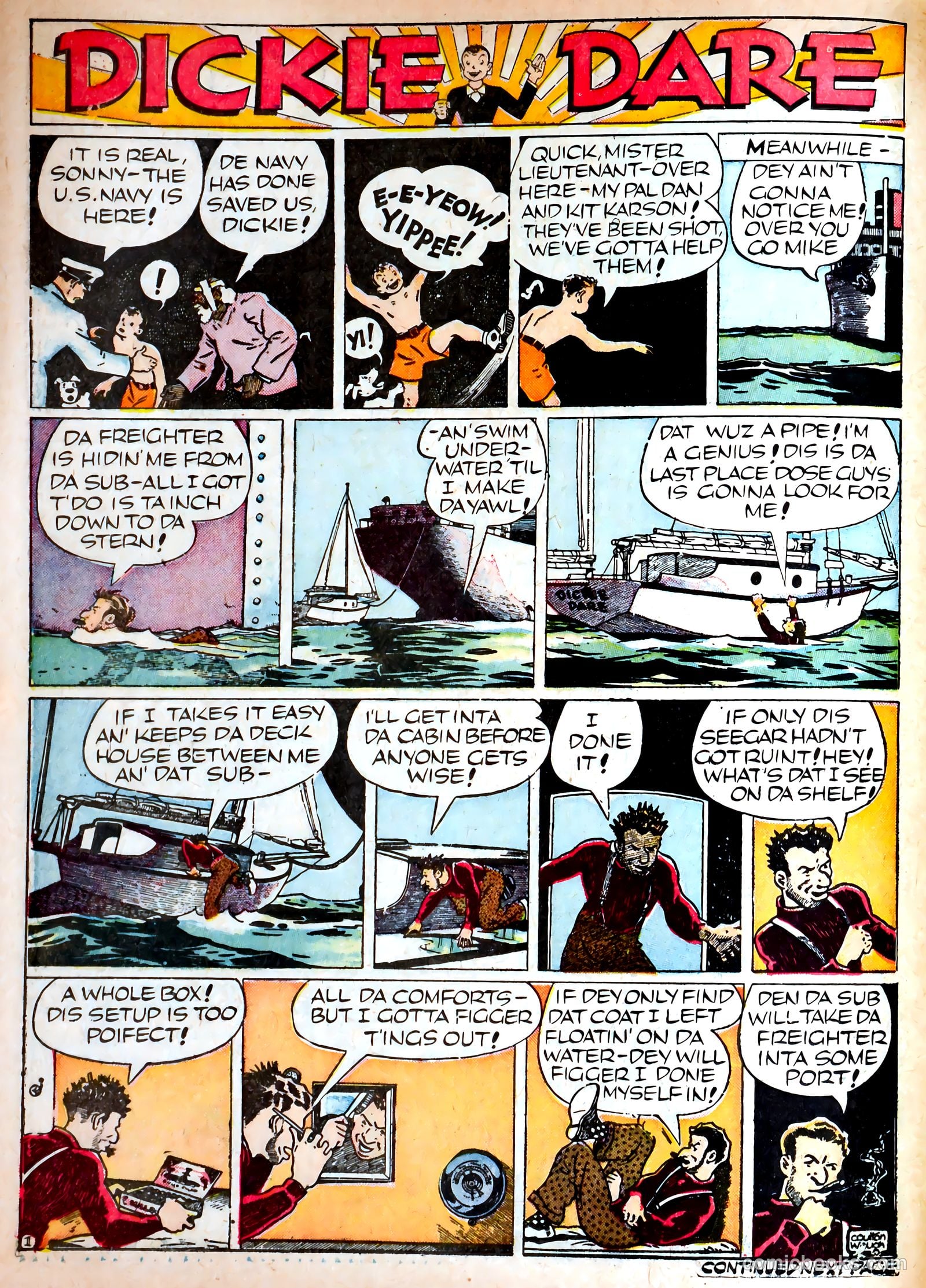 Famous Funnies #68 — page 22 of 62