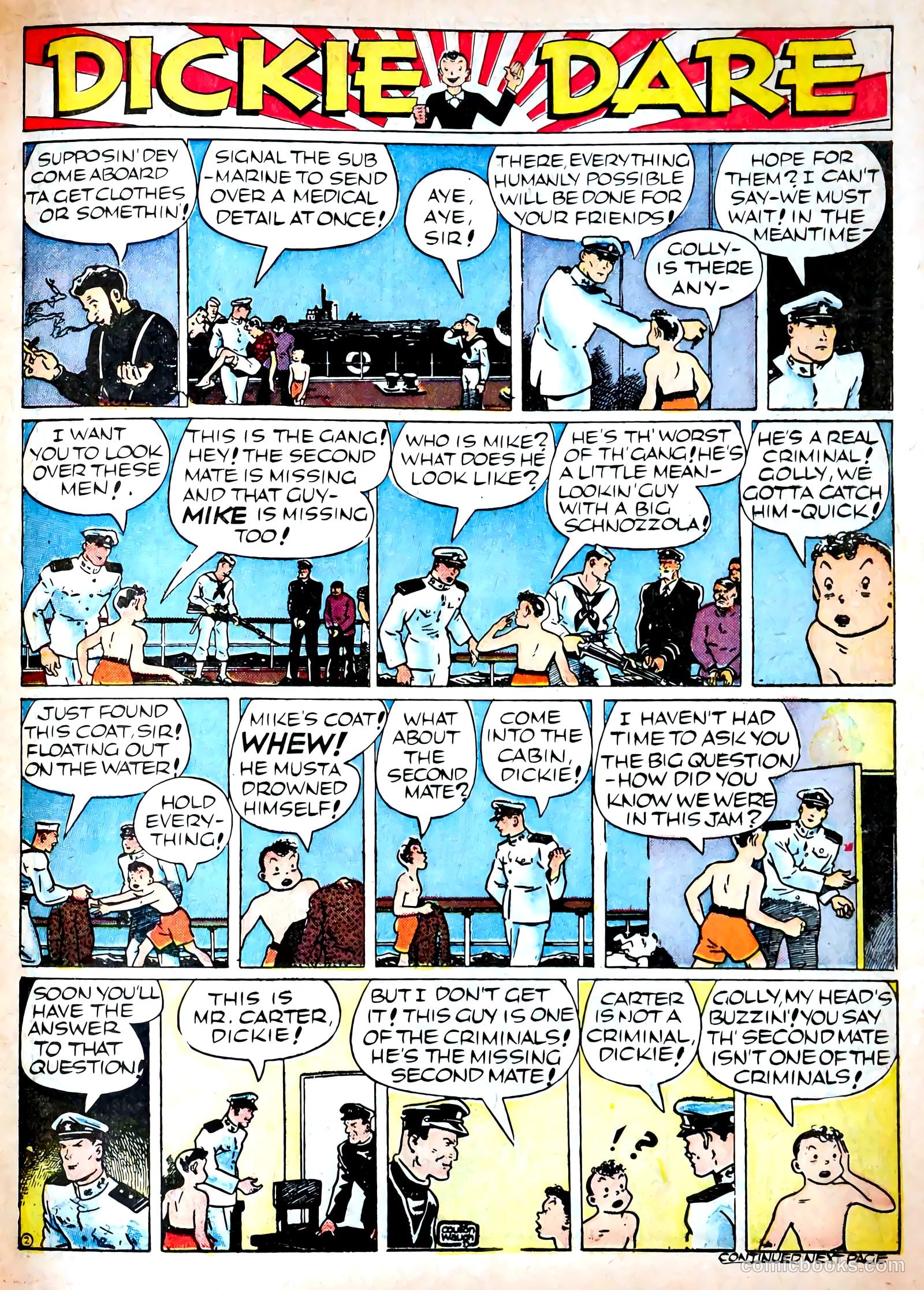 Famous Funnies #68 — page 23 of 62