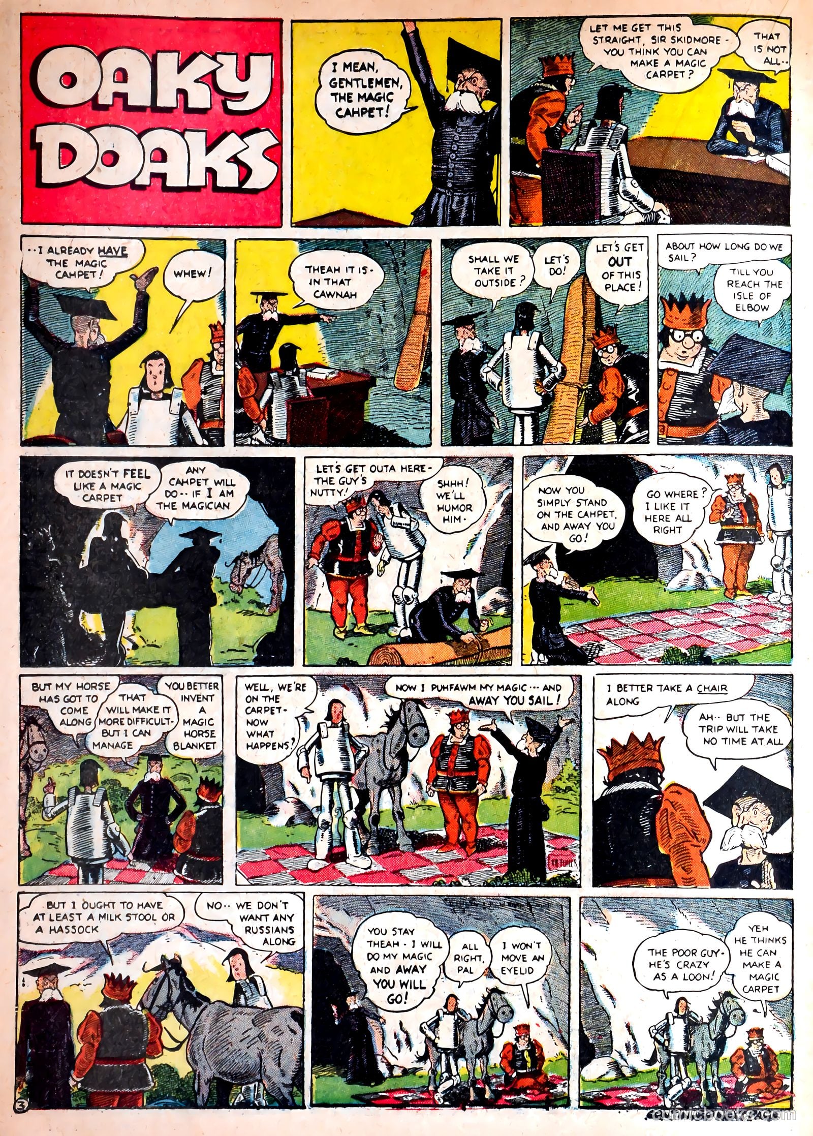 Famous Funnies #68 — page 35 of 62