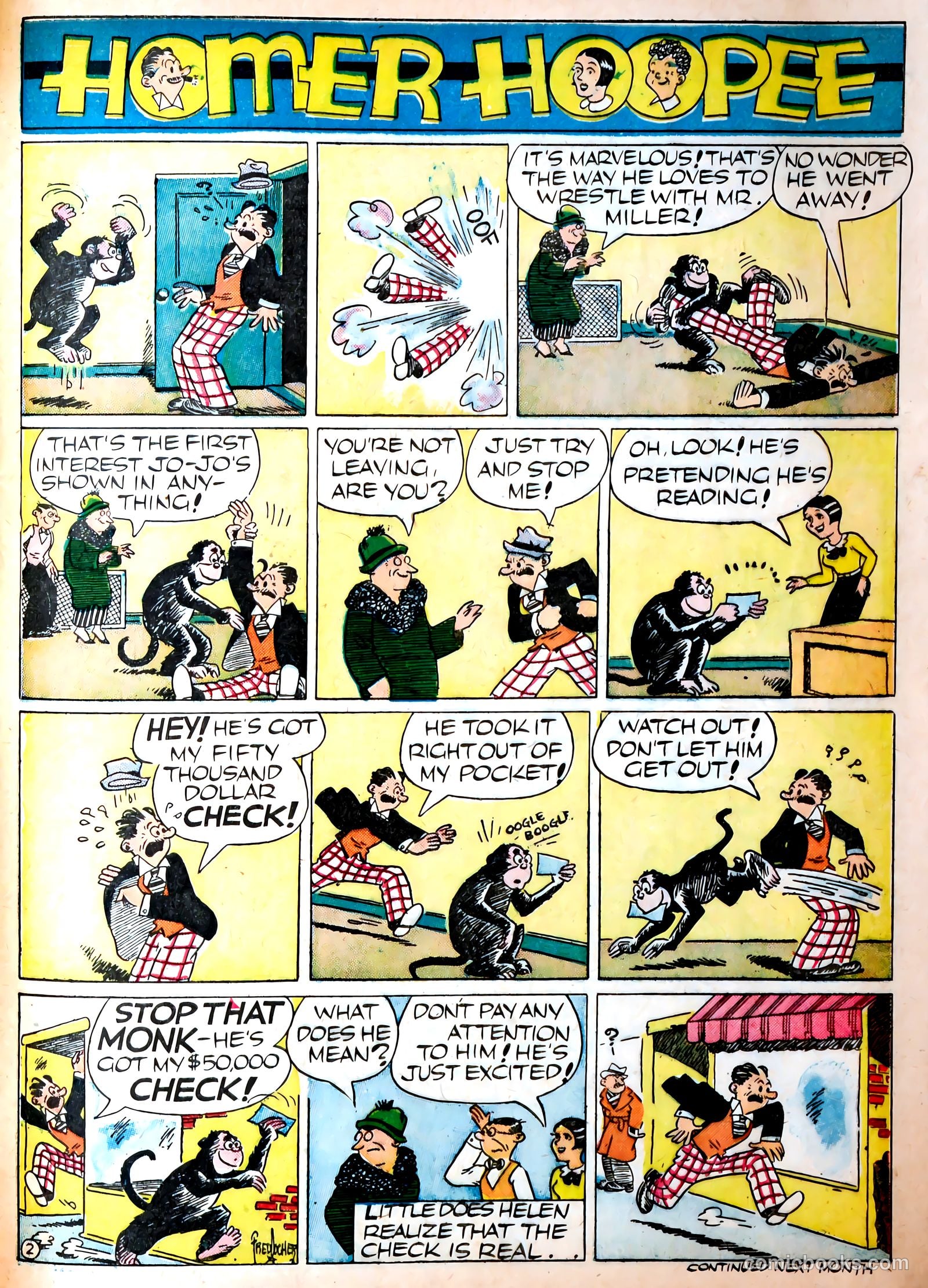 Famous Funnies #68 — page 57 of 62