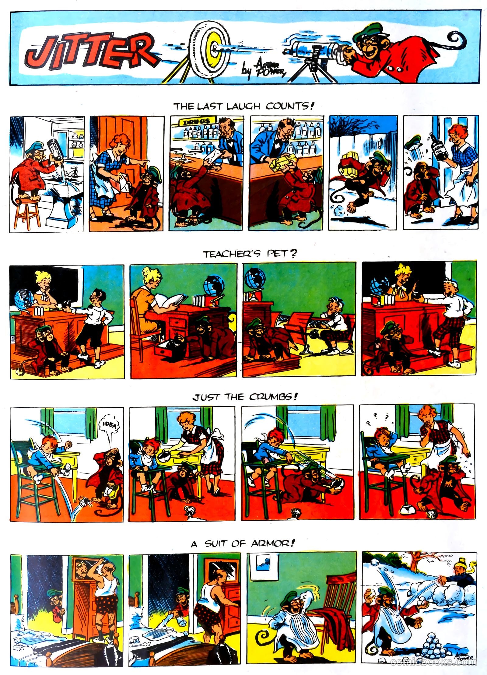 Famous Funnies #68 — page 61 of 62