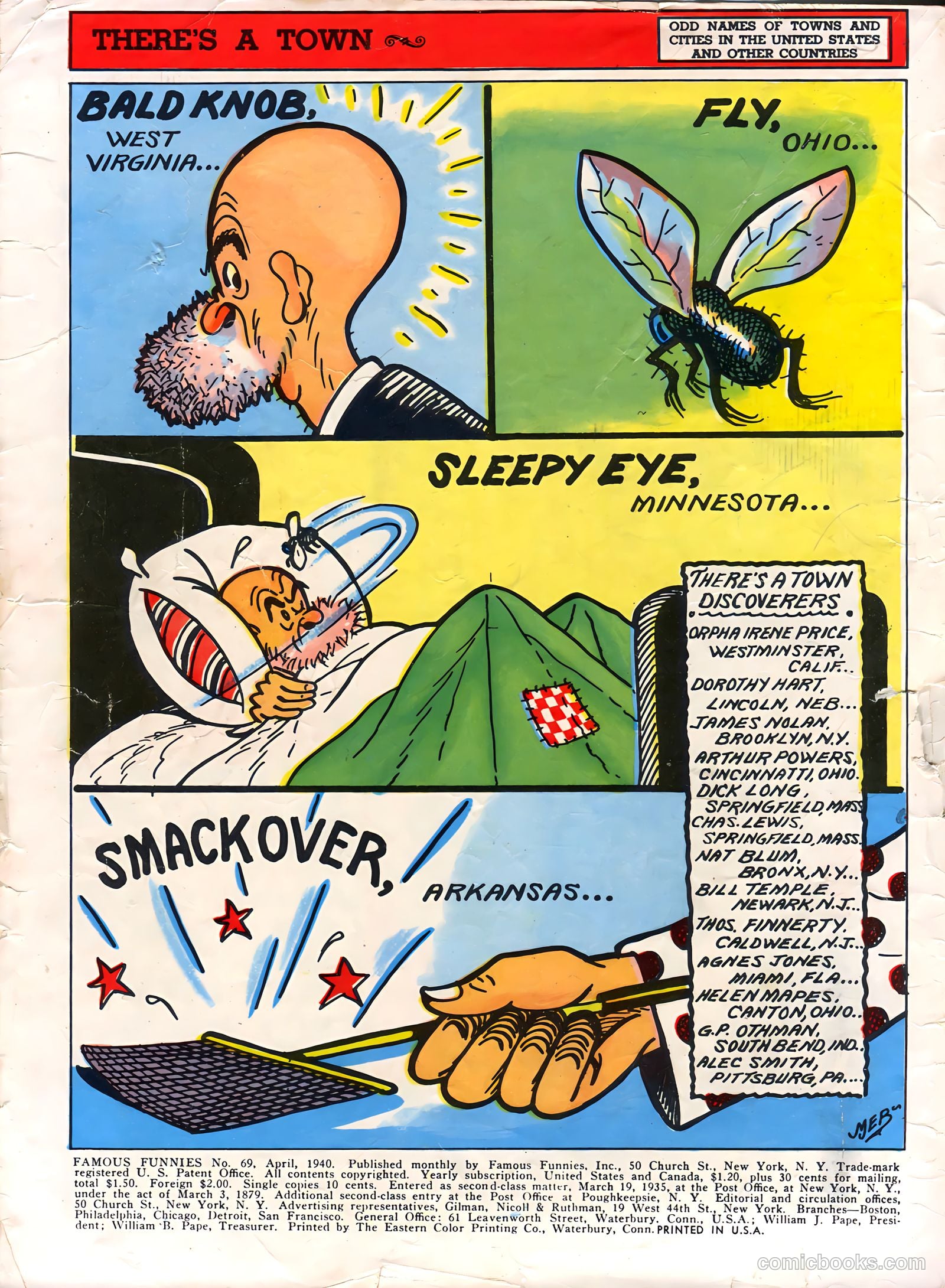 Famous Funnies #69 — page 2 of 64