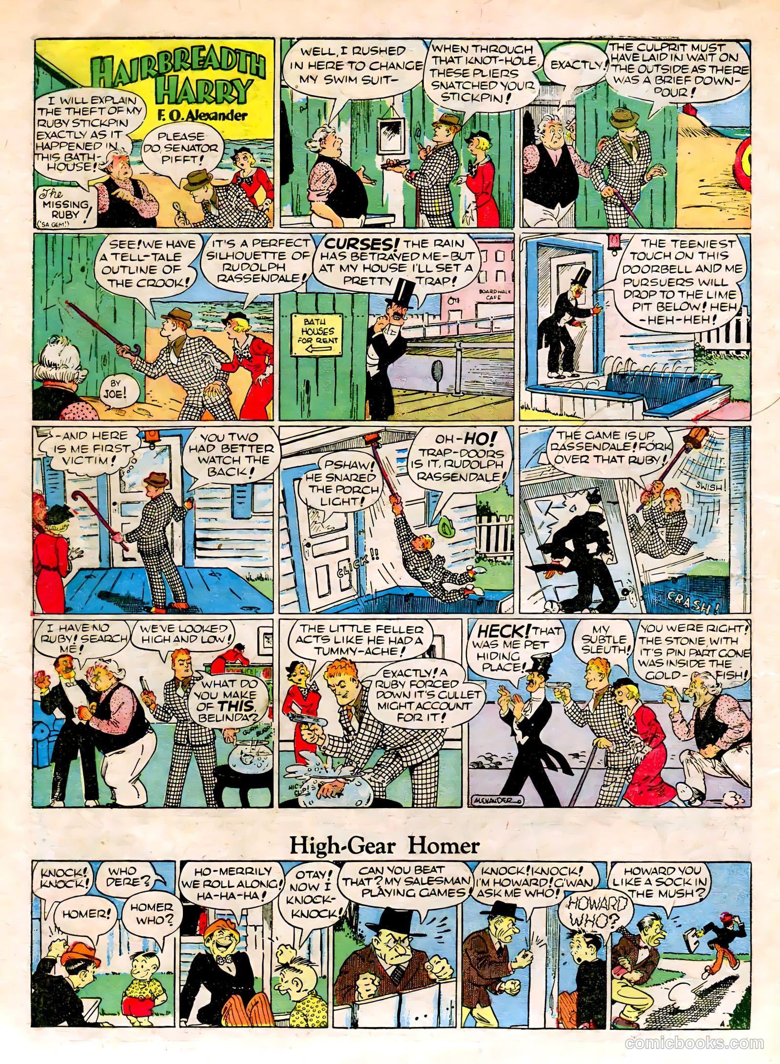 Famous Funnies #69 — page 16 of 64