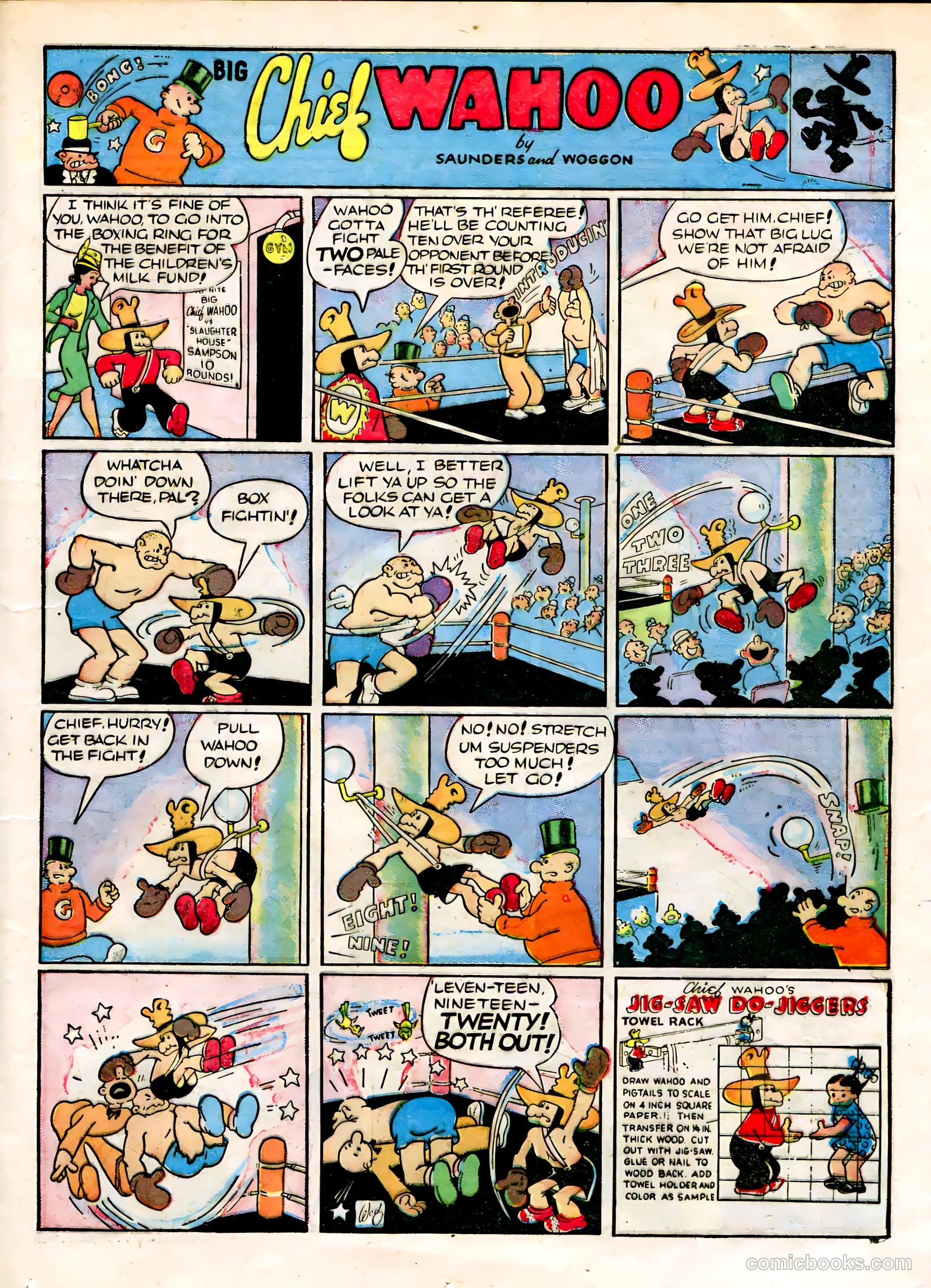 Famous Funnies #69 — page 21 of 64