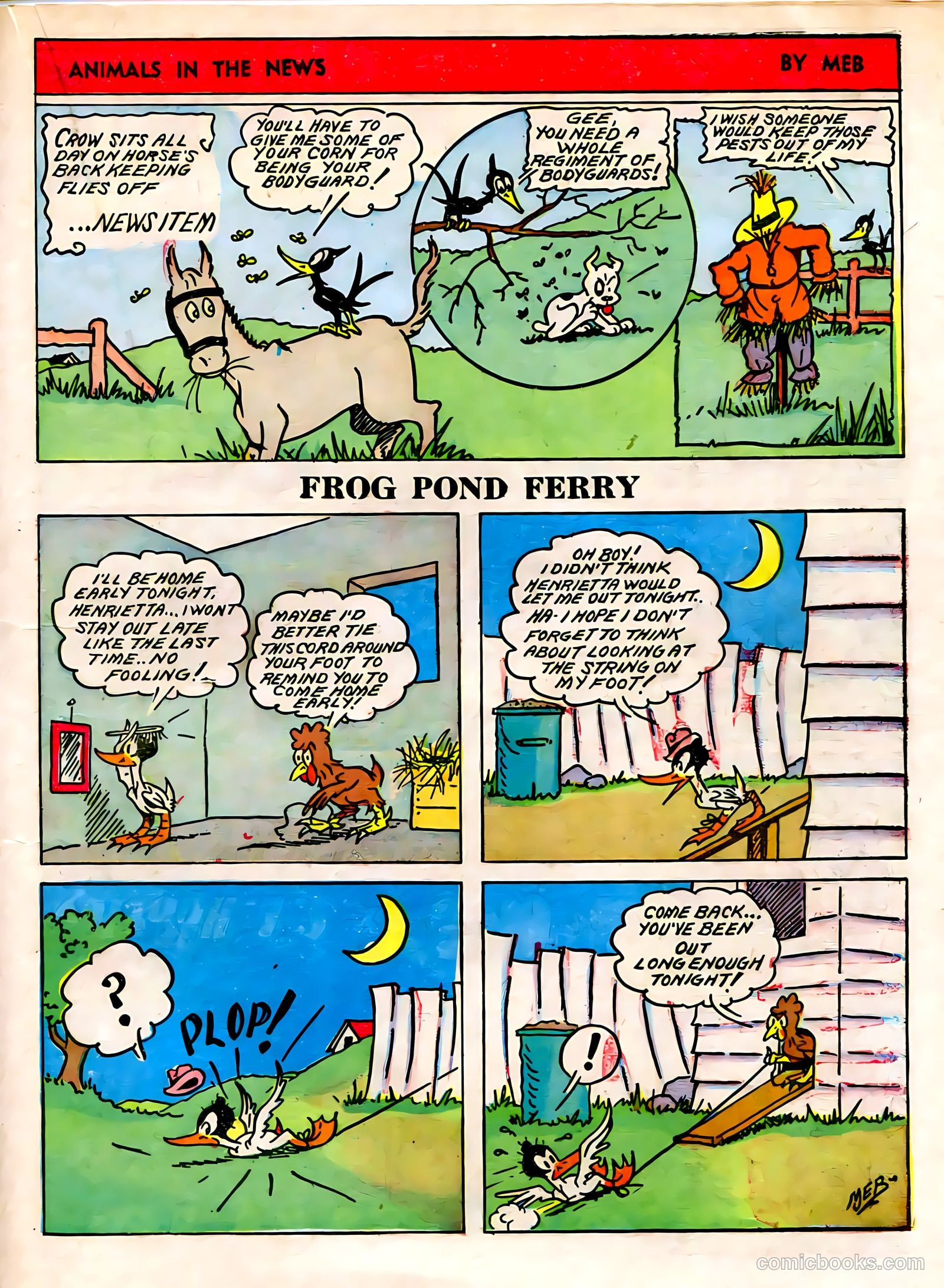 Famous Funnies #69 — page 33 of 64