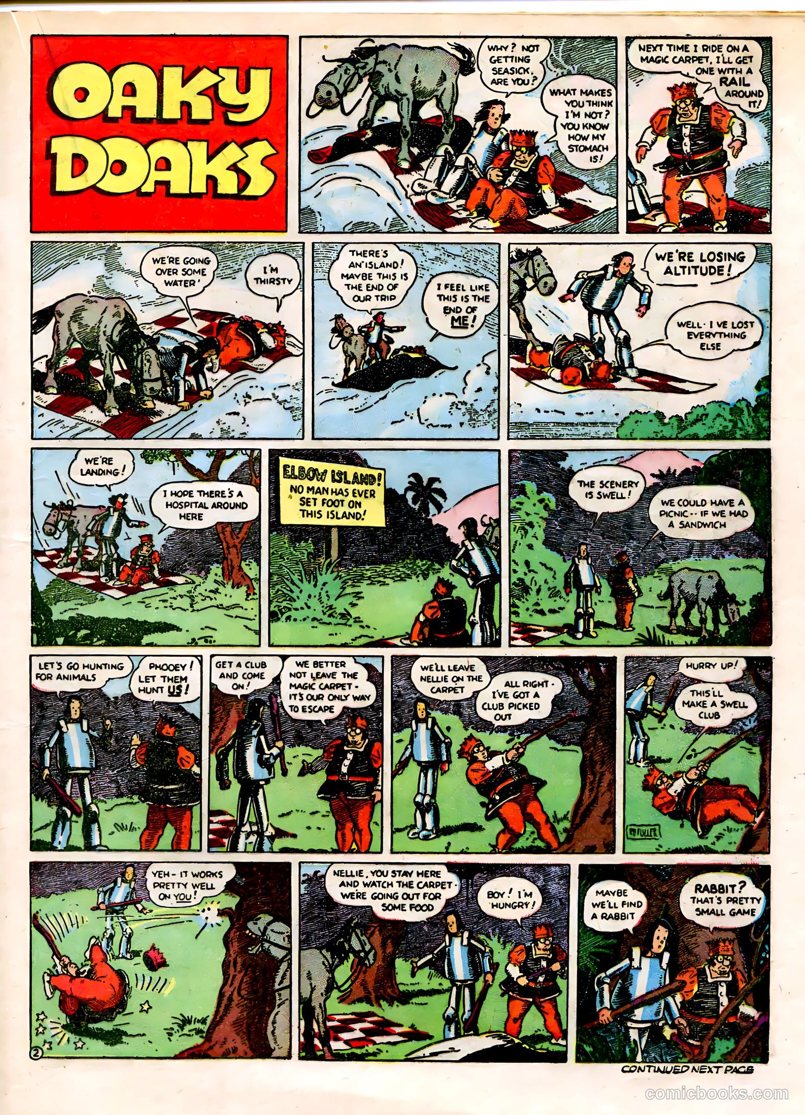 Famous Funnies #69 — page 35 of 64