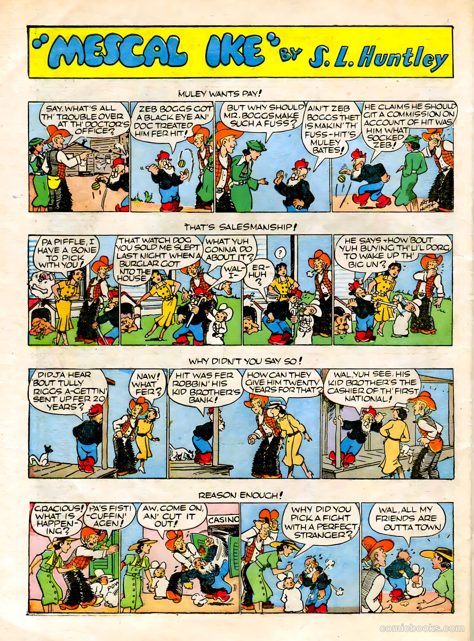 Famous Funnies #69 — page 52 of 64
