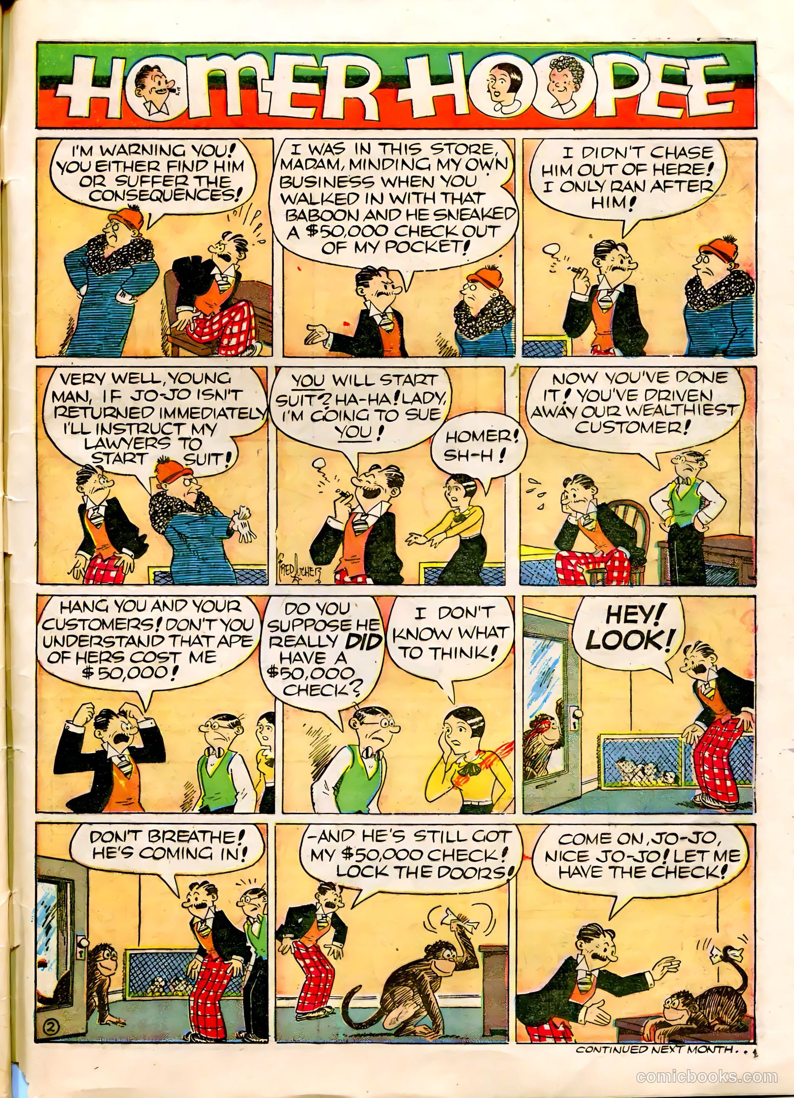 Famous Funnies #69 — page 59 of 64