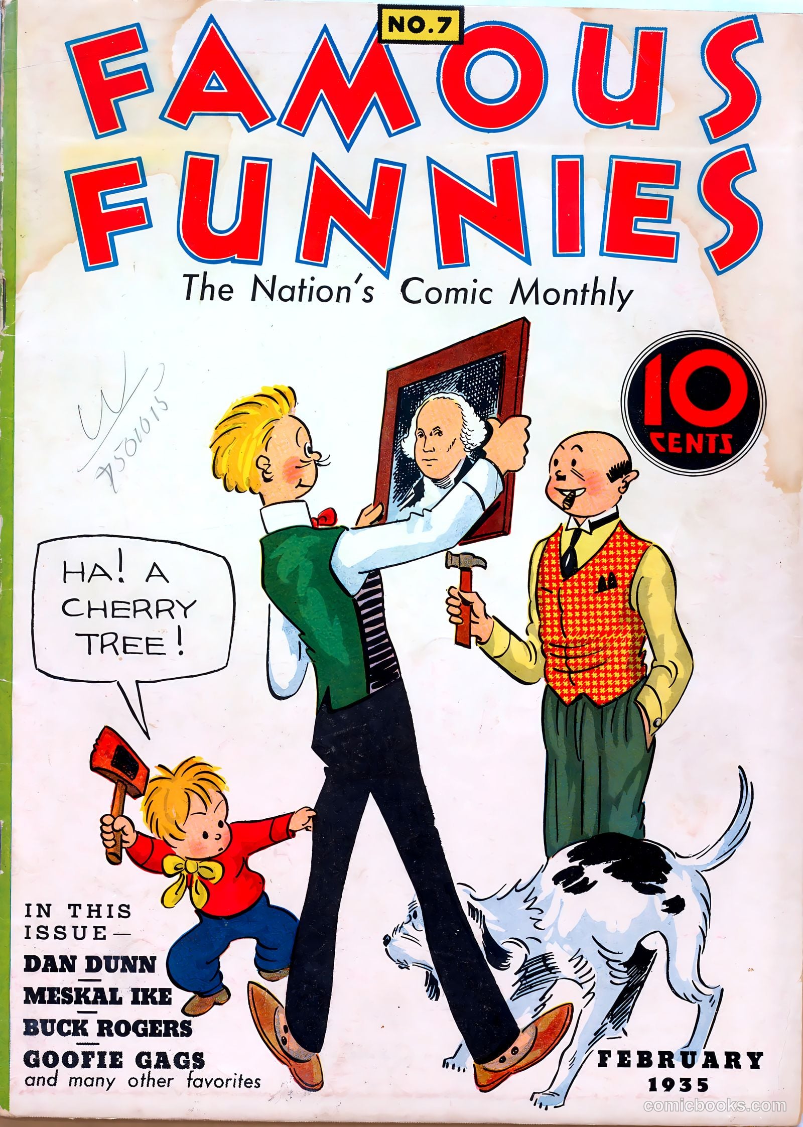 Famous Funnies #7 — page 1 of 64