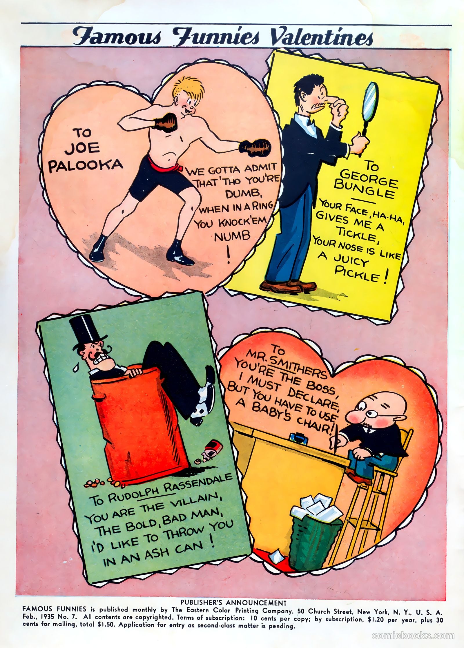 Famous Funnies #7 — page 2 of 64