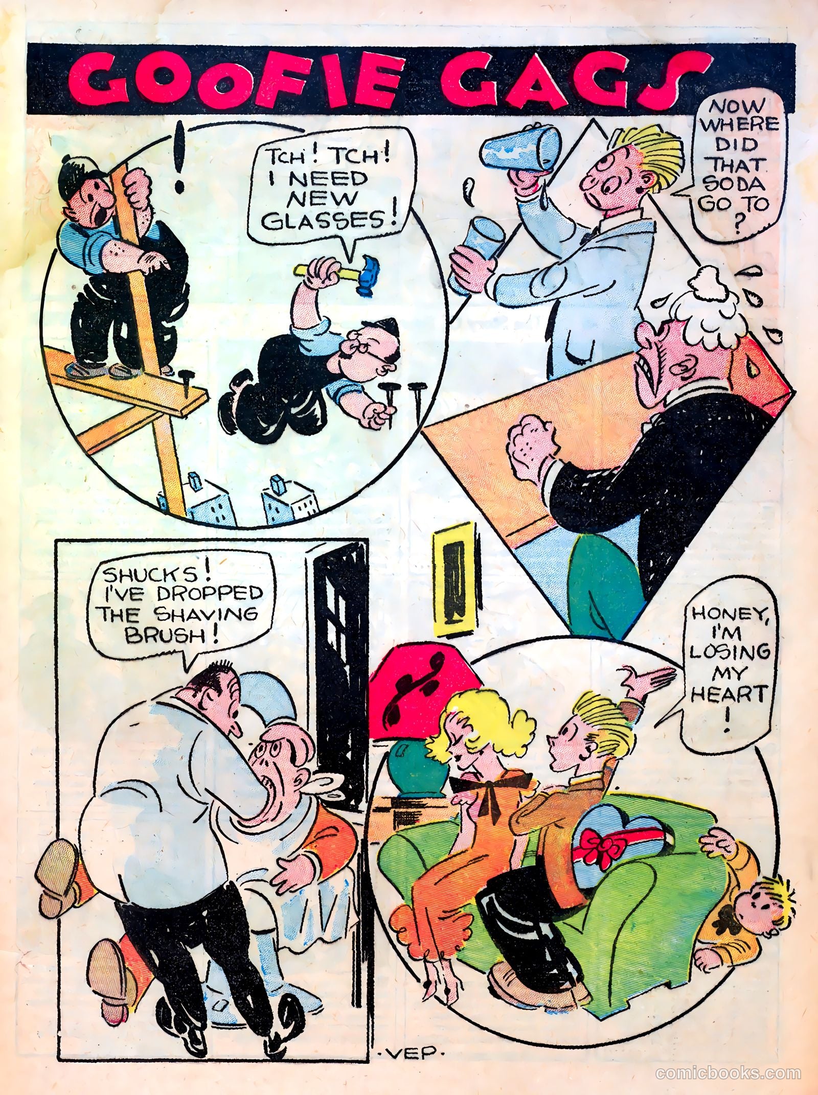 Famous Funnies #7 — page 3 of 64