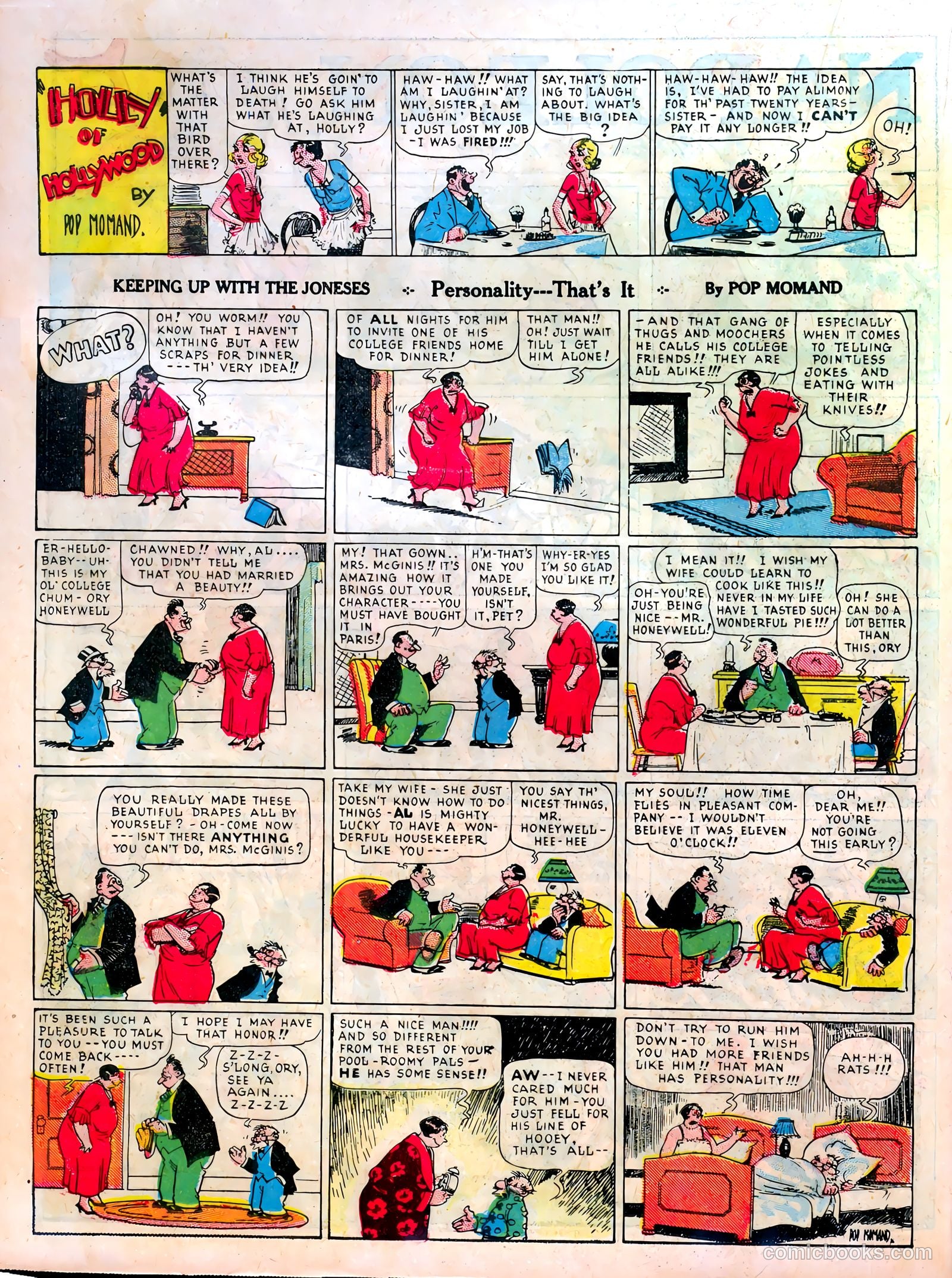Famous Funnies #7 — page 28 of 64