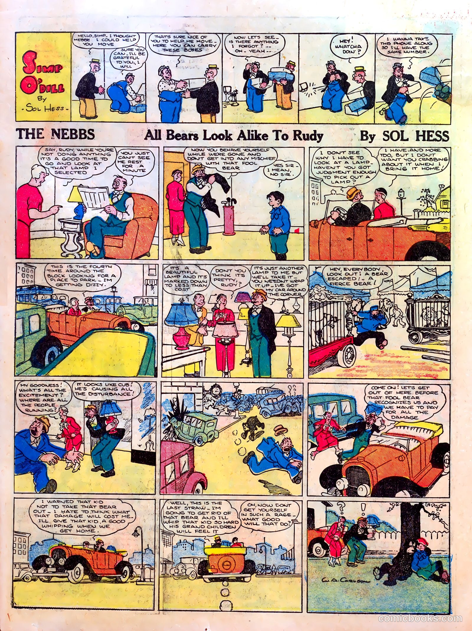 Famous Funnies #7 — page 32 of 64