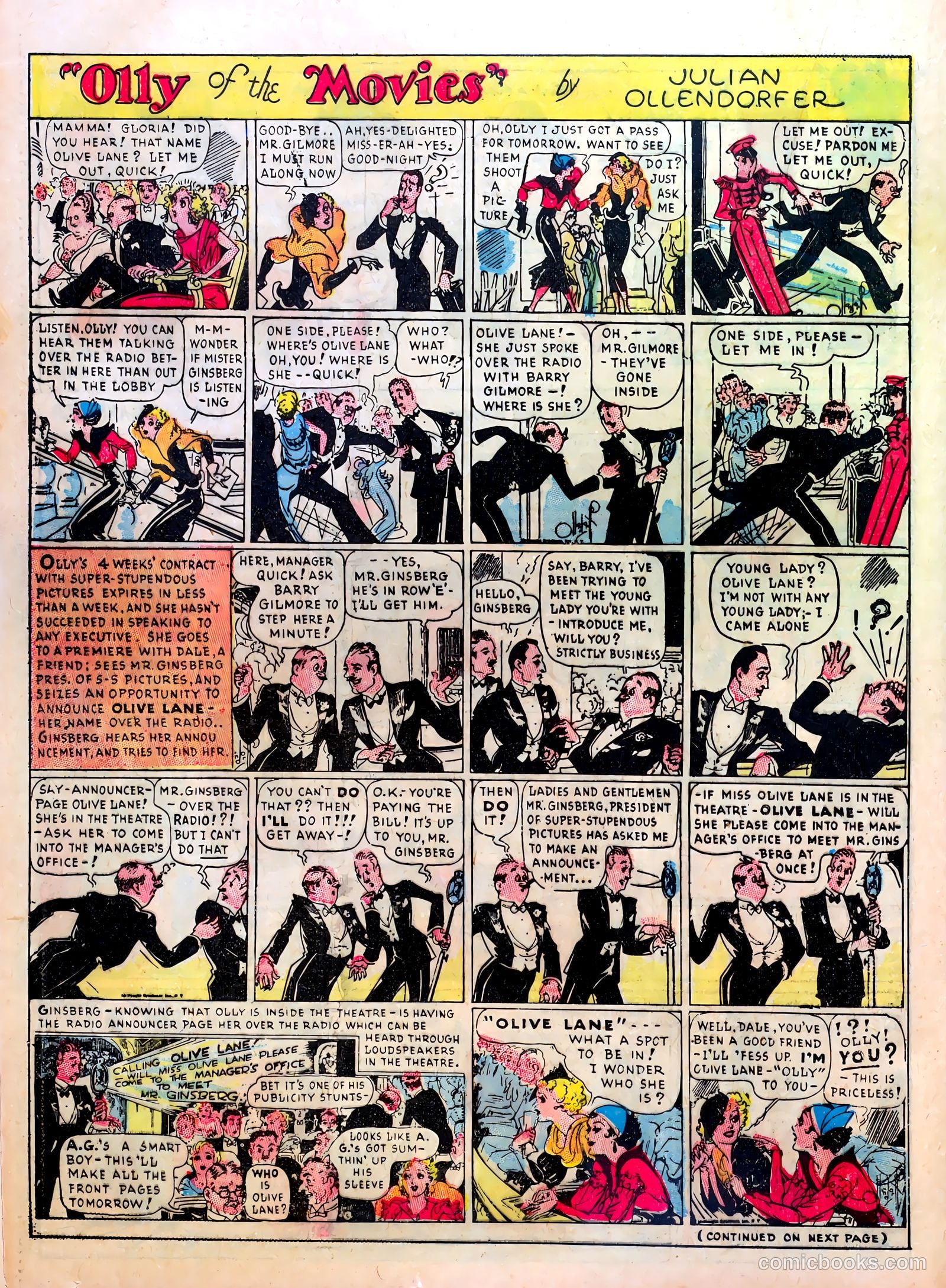 Famous Funnies #7 — page 34 of 64