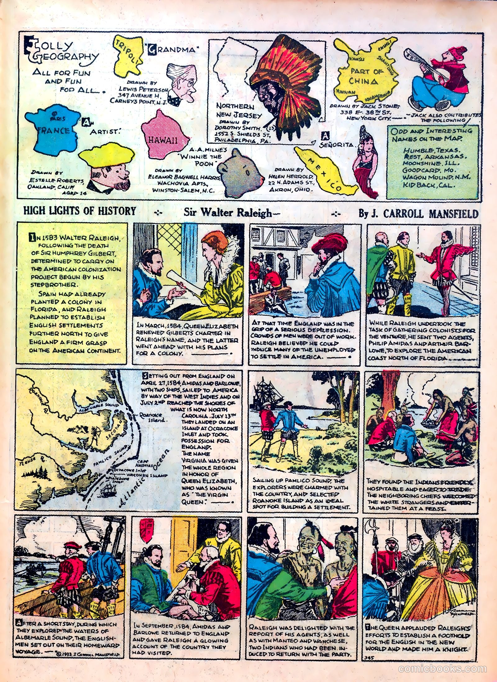 Famous Funnies #7 — page 57 of 64