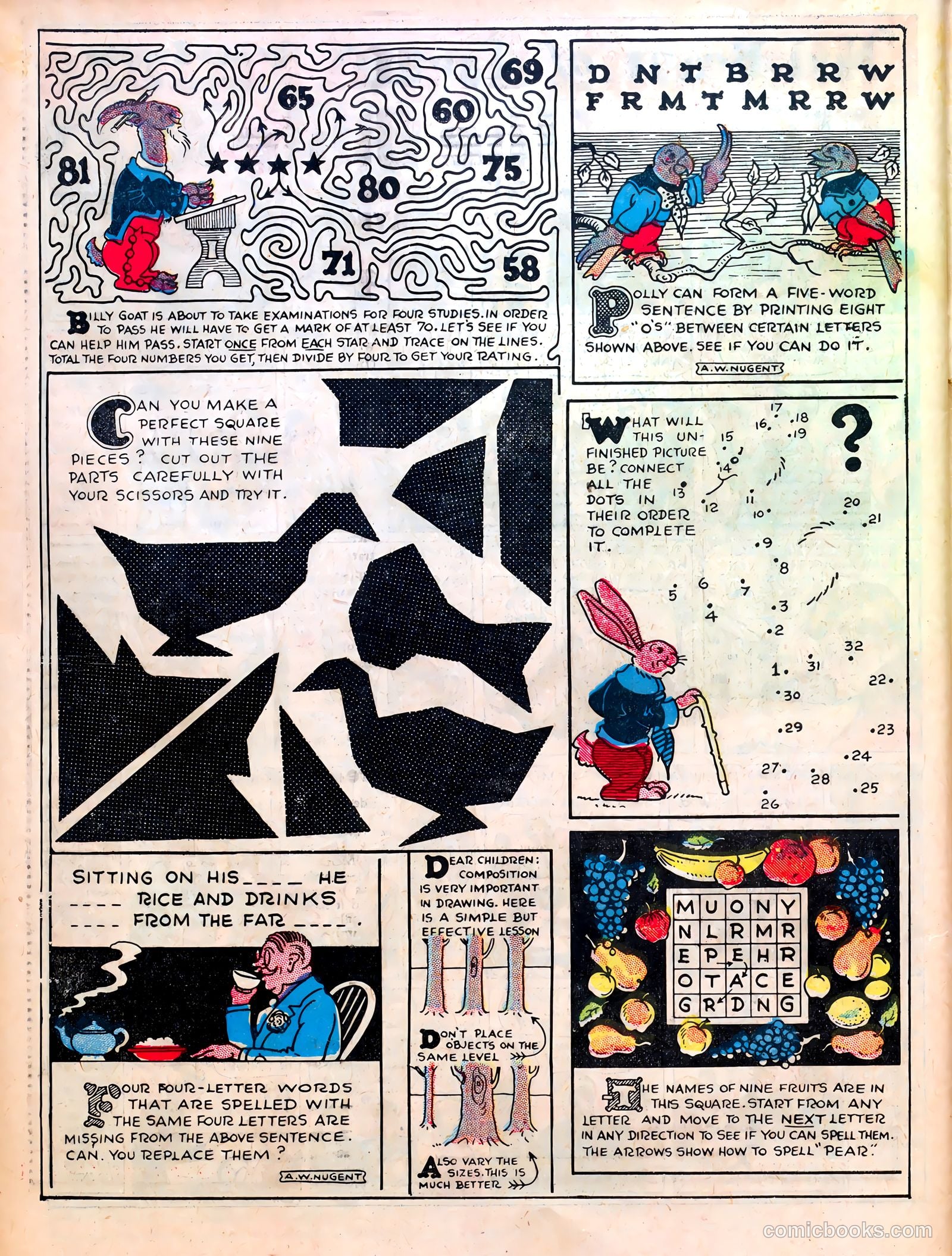 Famous Funnies #7 — page 60 of 64