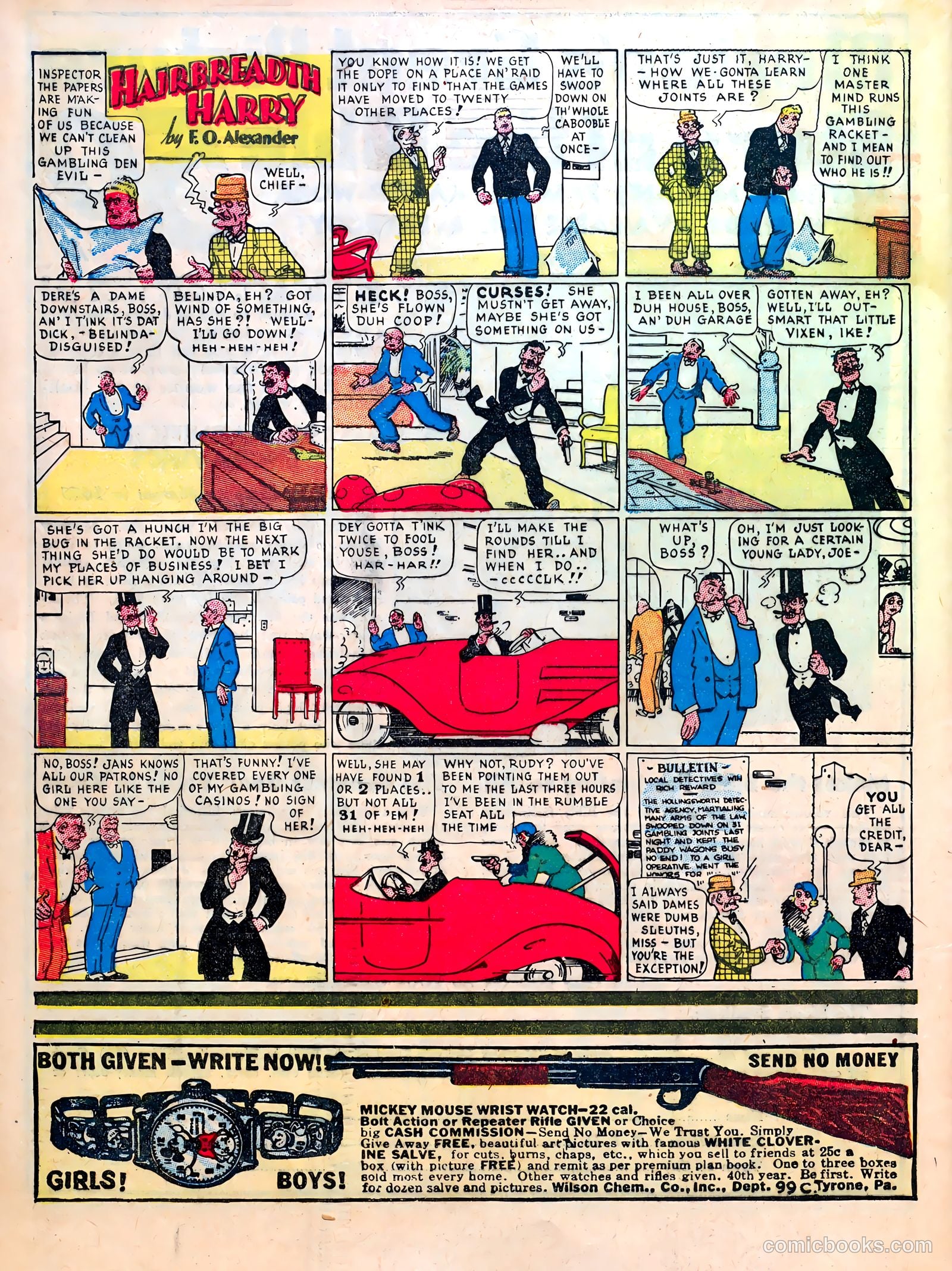 Famous Funnies #7 — page 62 of 64