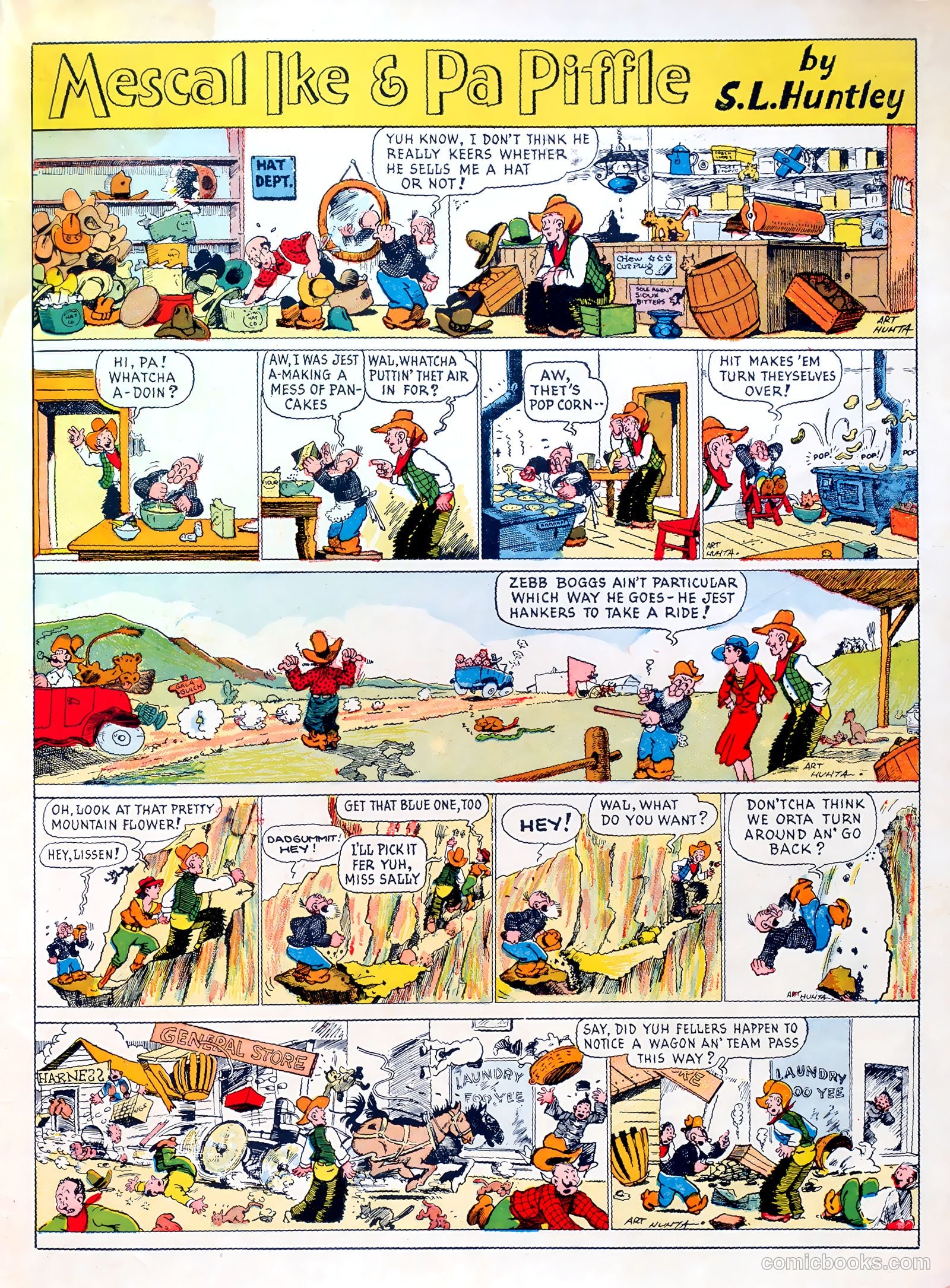 Famous Funnies #7 — page 63 of 64