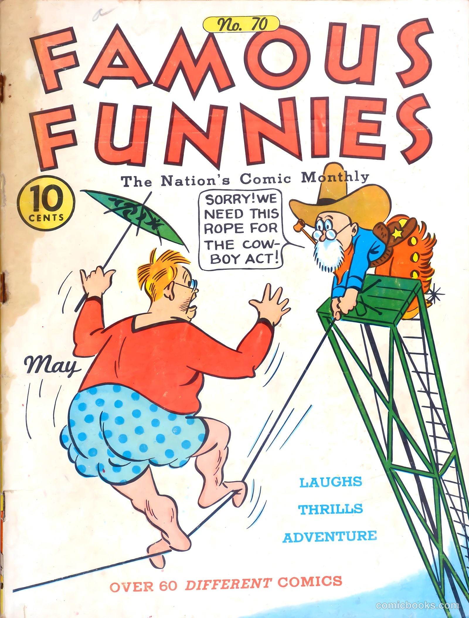 Famous Funnies #70 — page 1 of 62