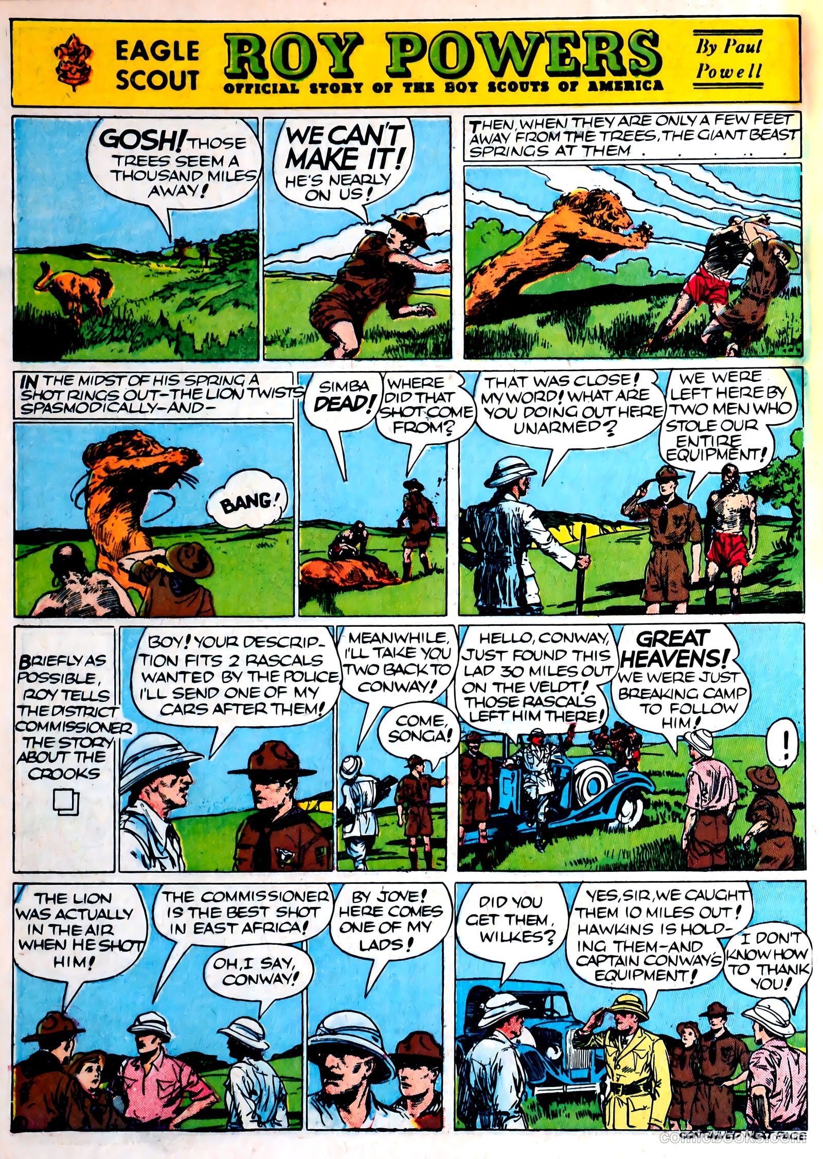 Famous Funnies #70 — page 8 of 62