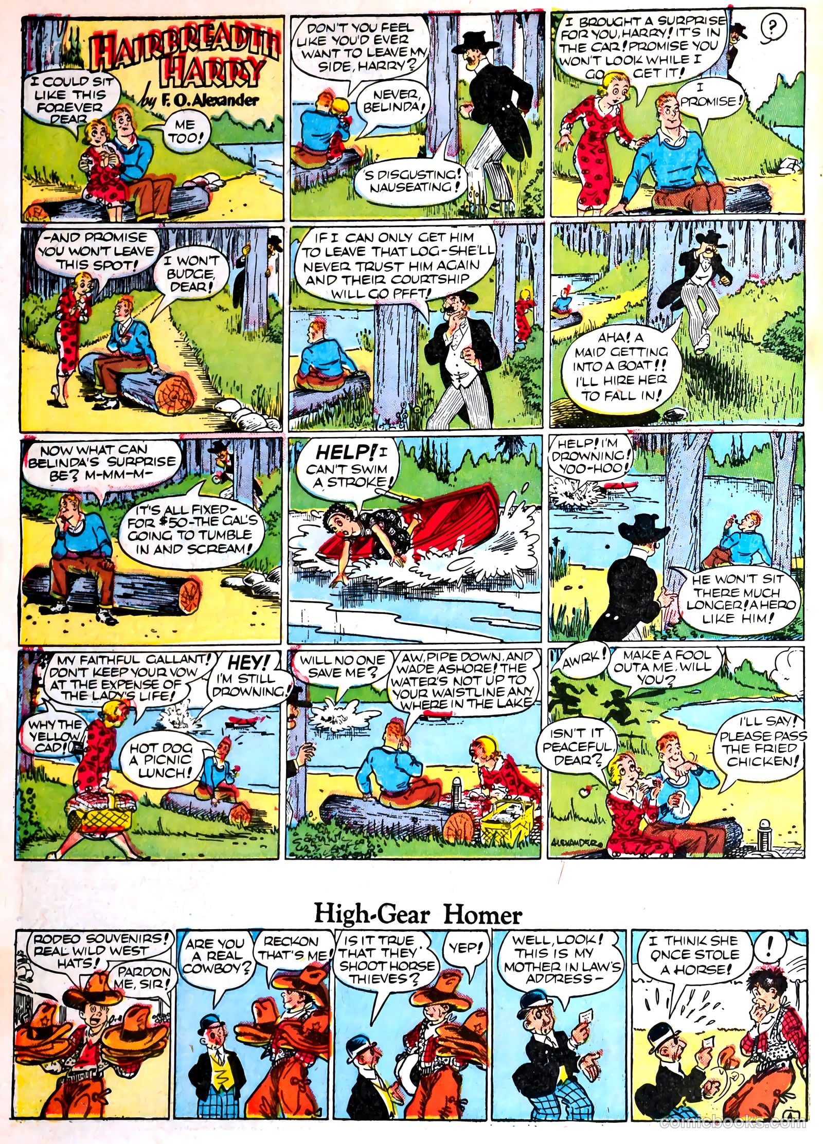 Famous Funnies #70 — page 16 of 62