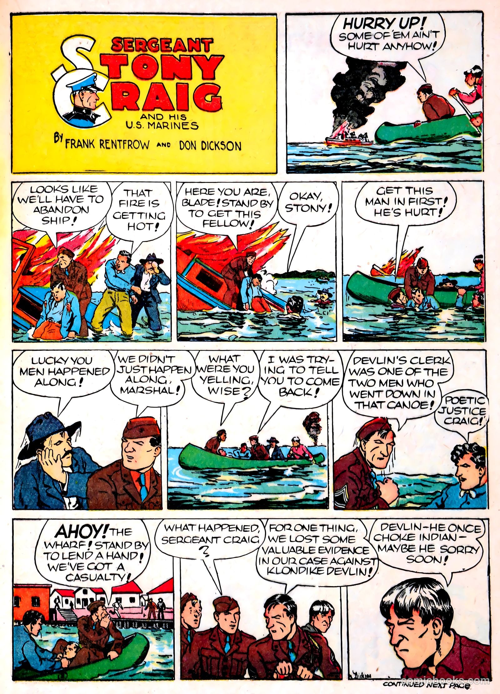 Famous Funnies #70 — page 19 of 62
