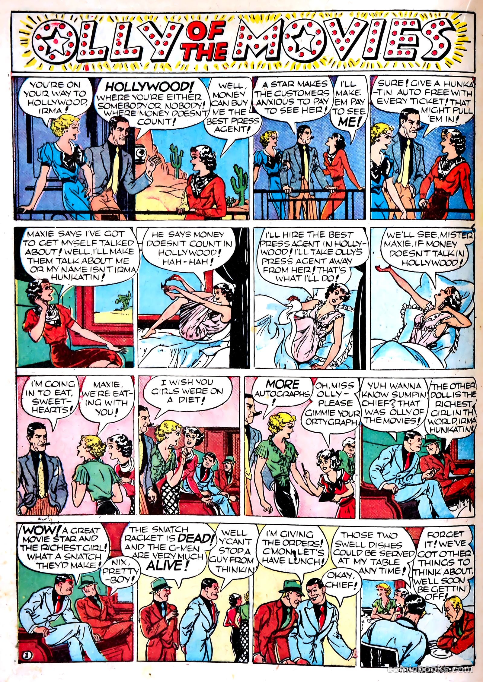 Famous Funnies #70 — page 39 of 62