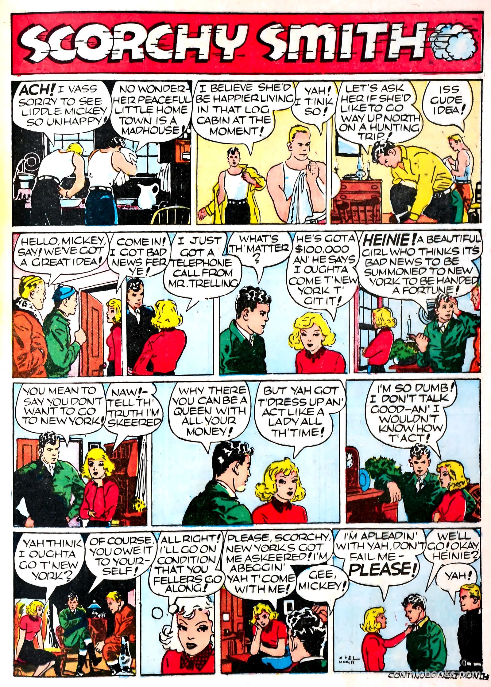 Famous Funnies #70 — page 42 of 62