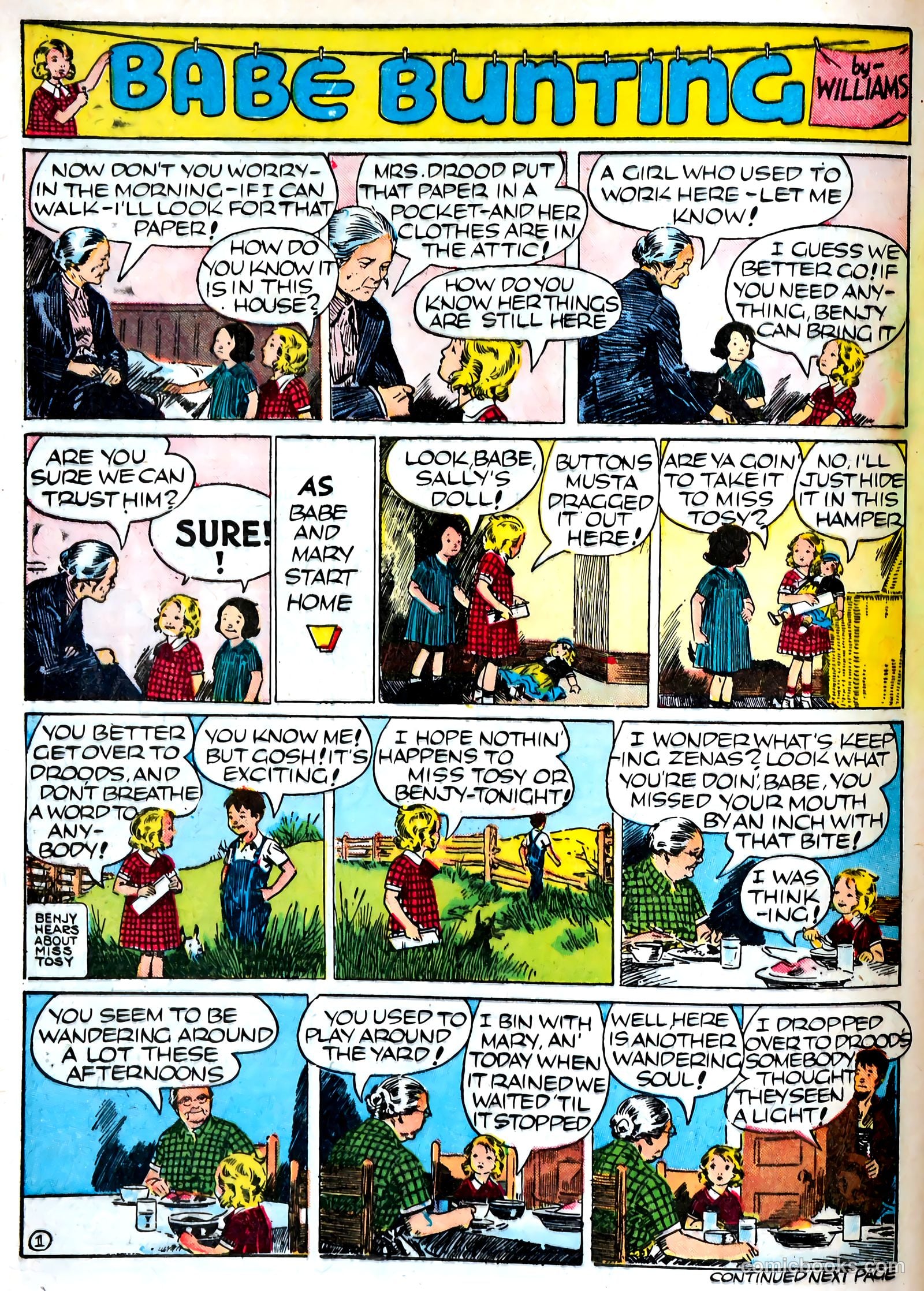 Famous Funnies #70 — page 49 of 62