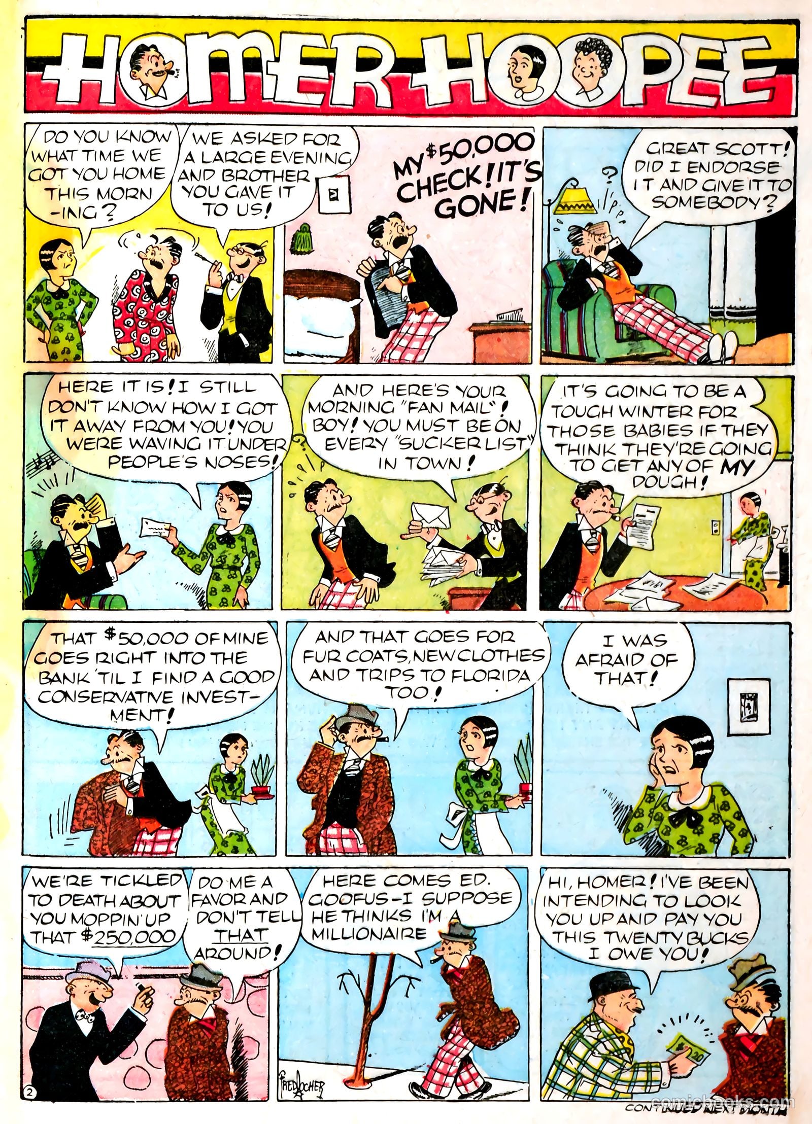 Famous Funnies #70 — page 57 of 62