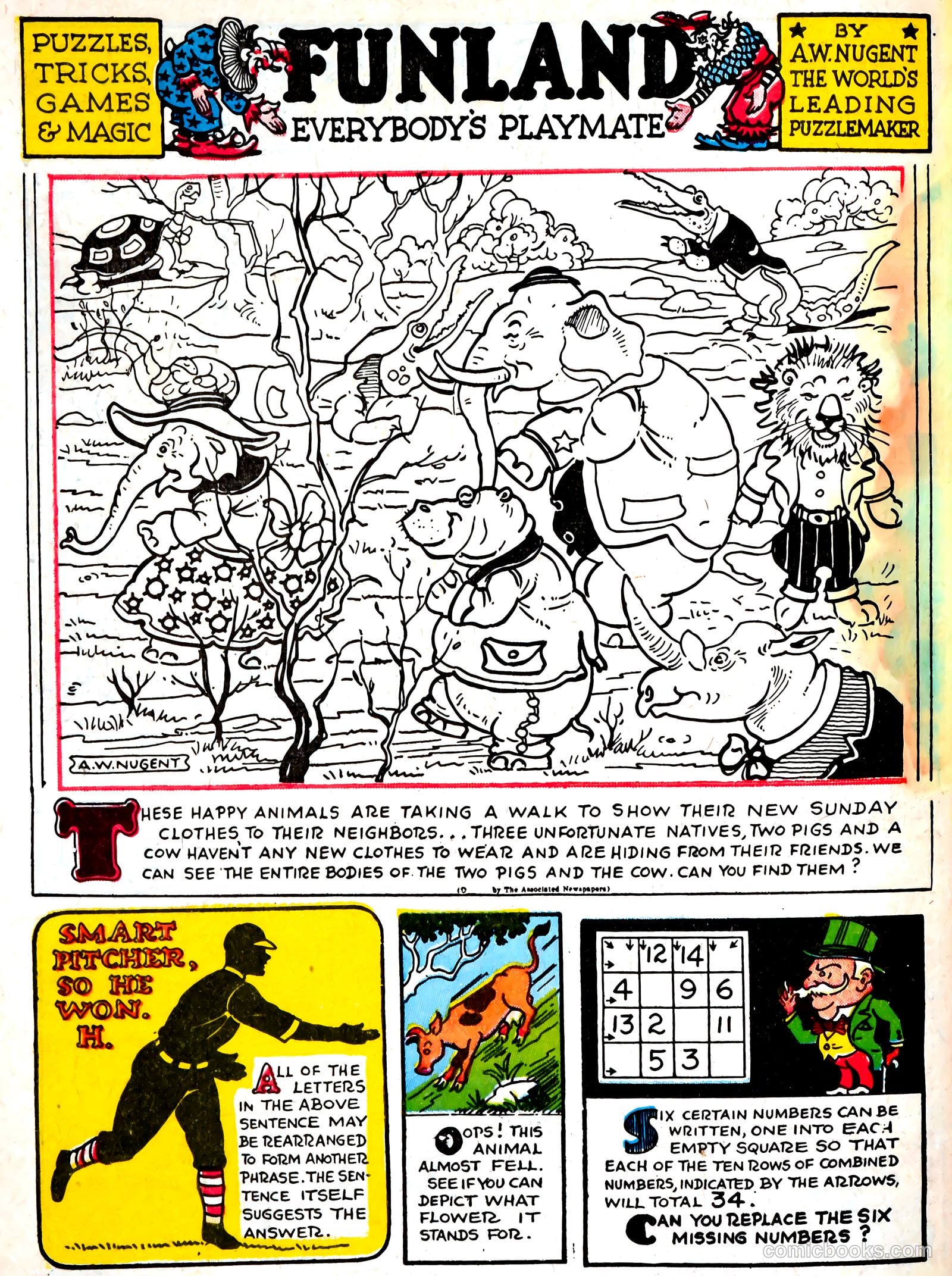 Famous Funnies #70 — page 58 of 62