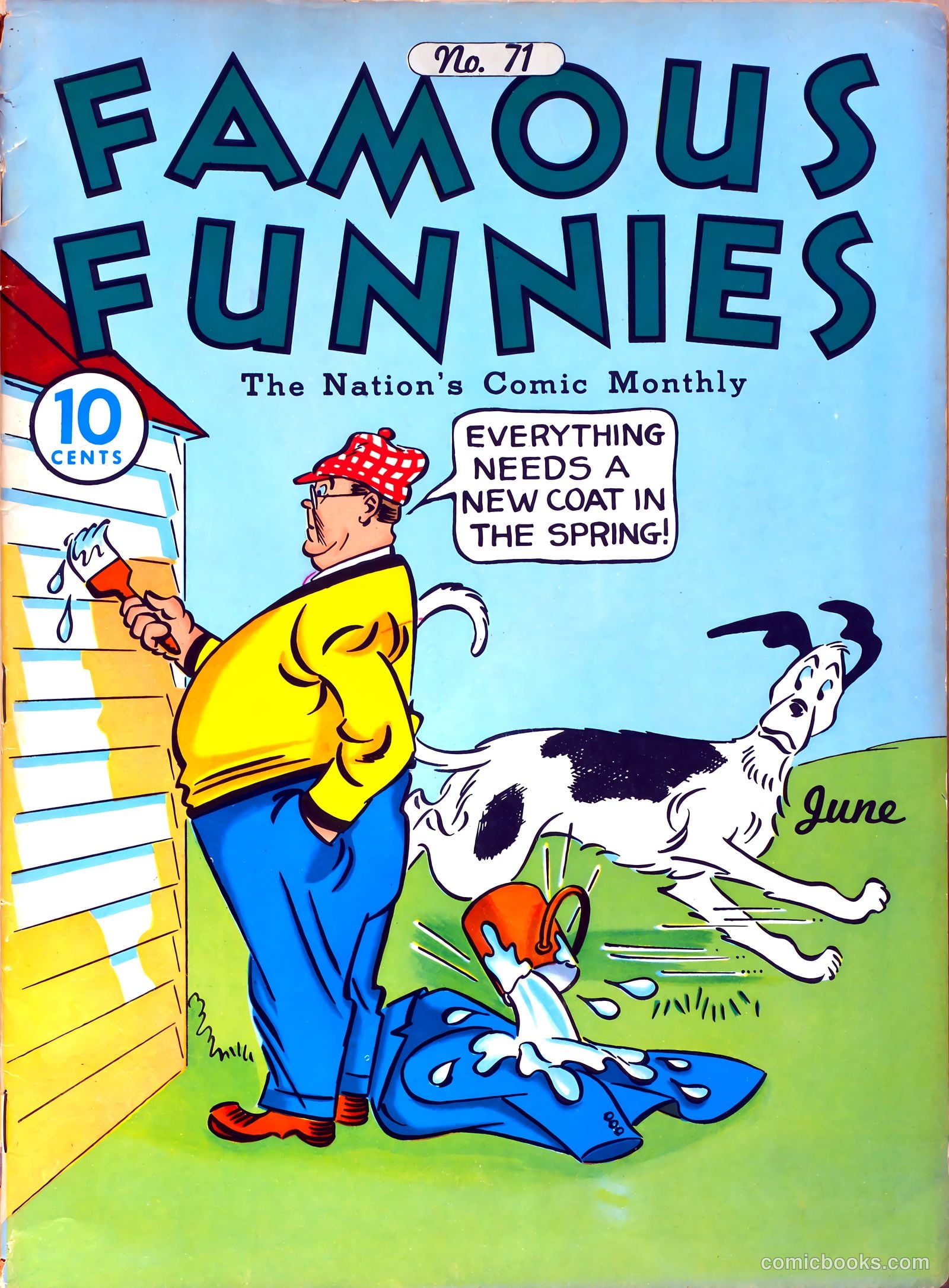 Famous Funnies #71 — page 1 of 62