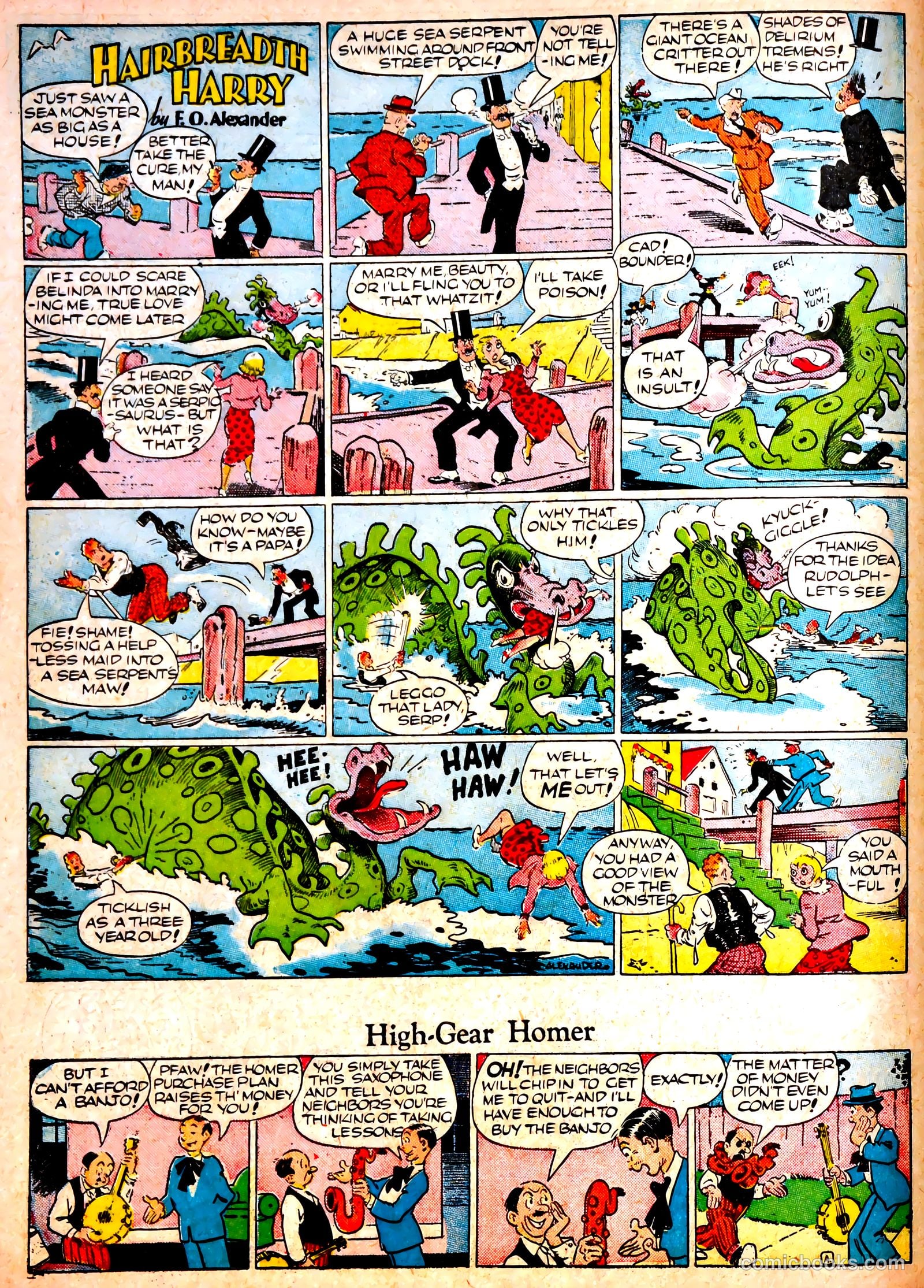 Famous Funnies #71 — page 16 of 62