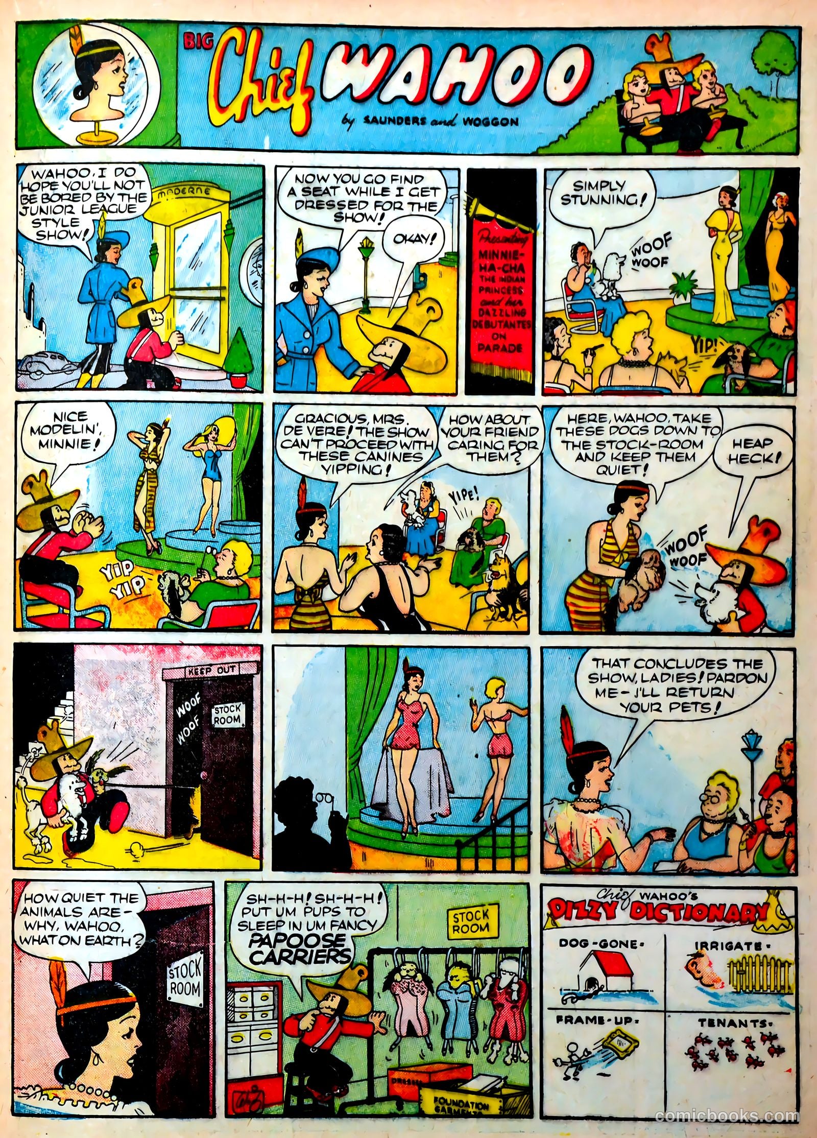 Famous Funnies #71 — page 21 of 62