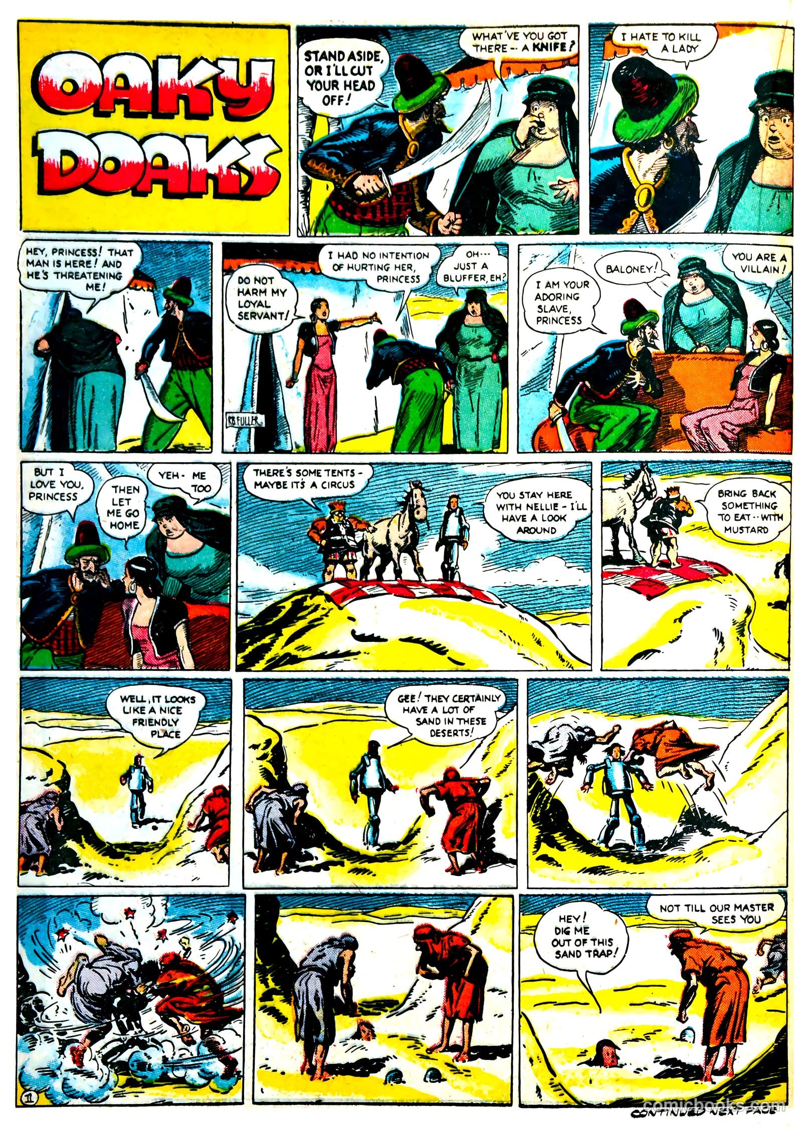 Famous Funnies #71 — page 33 of 62