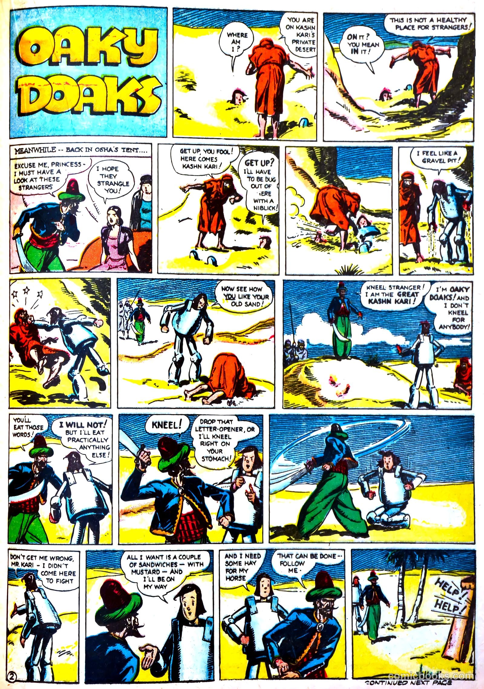 Famous Funnies #71 — page 34 of 62