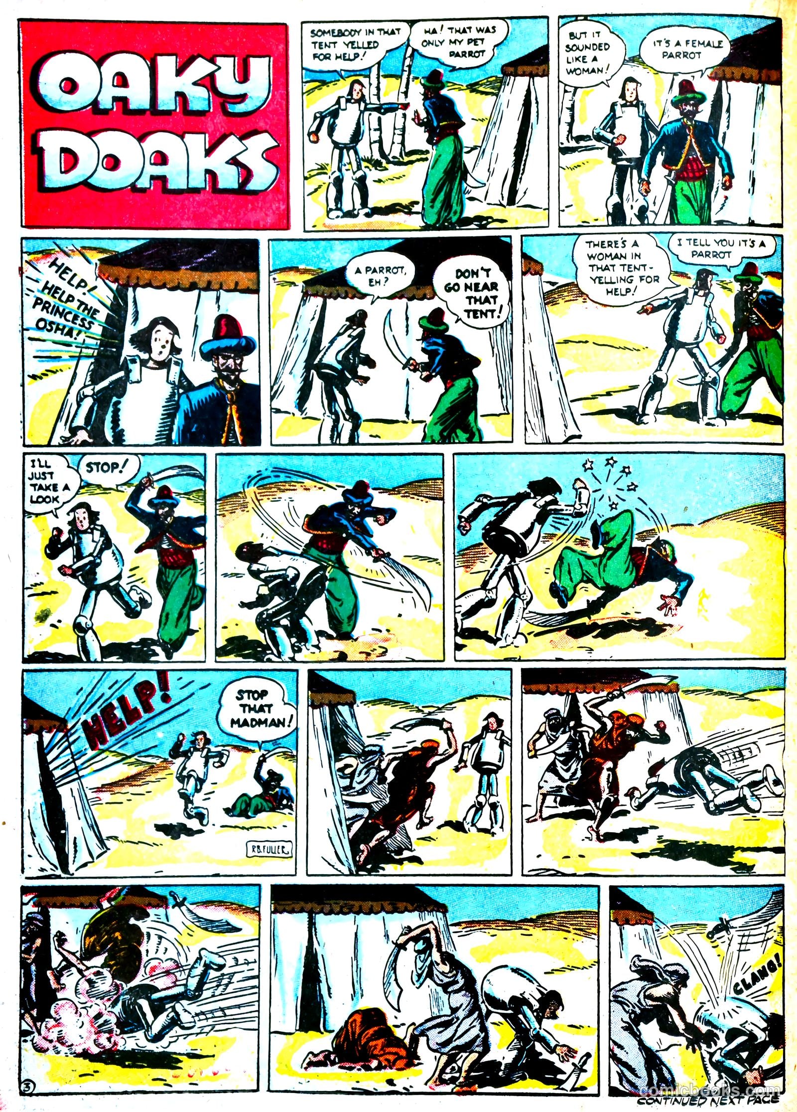 Famous Funnies #71 — page 35 of 62