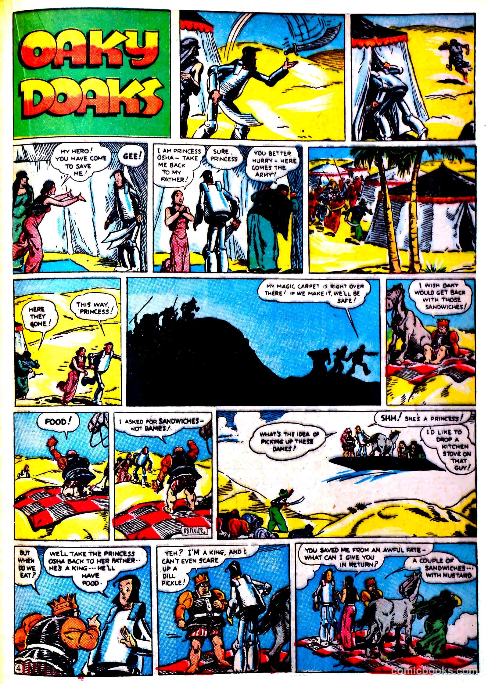Famous Funnies #71 — page 36 of 62