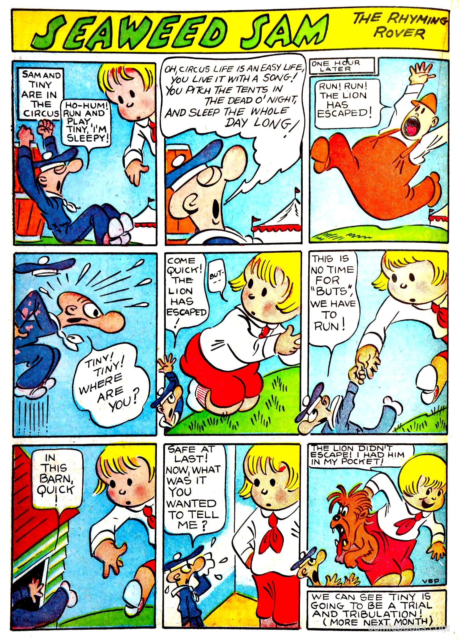 Famous Funnies #71 — page 37 of 62
