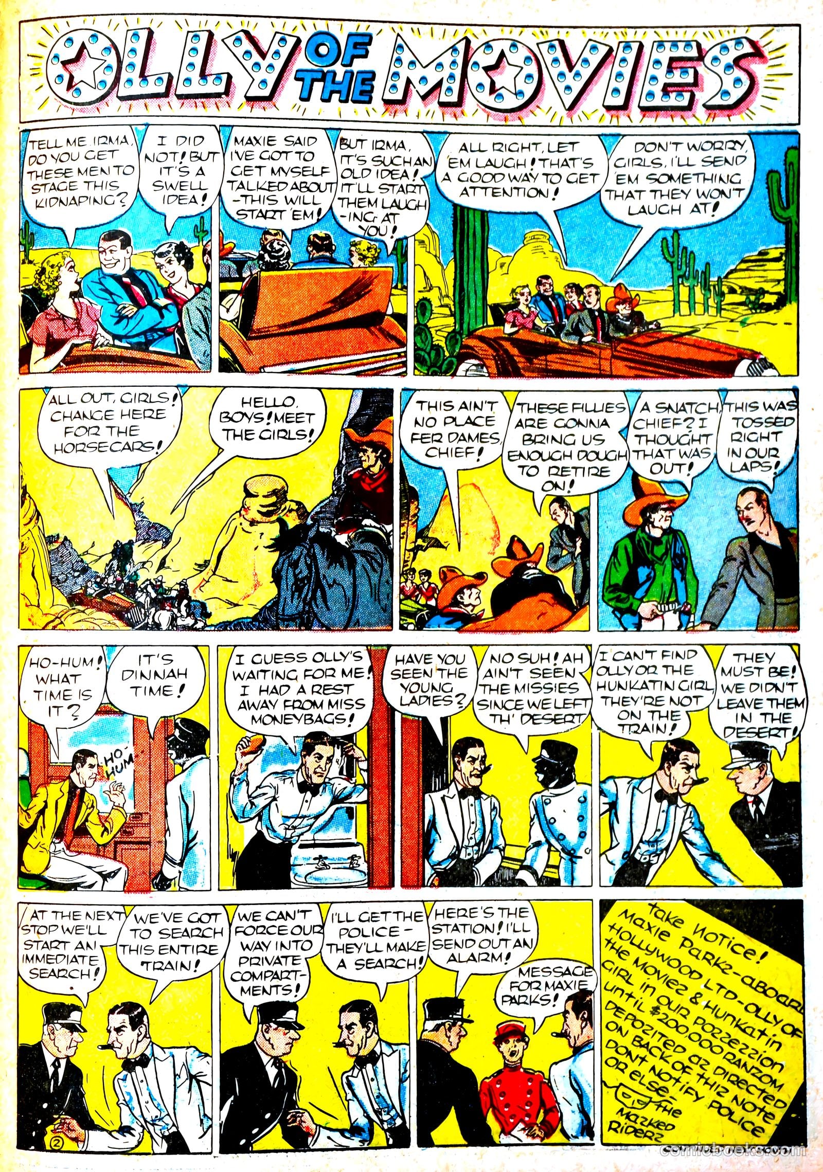 Famous Funnies #71 — page 40 of 62
