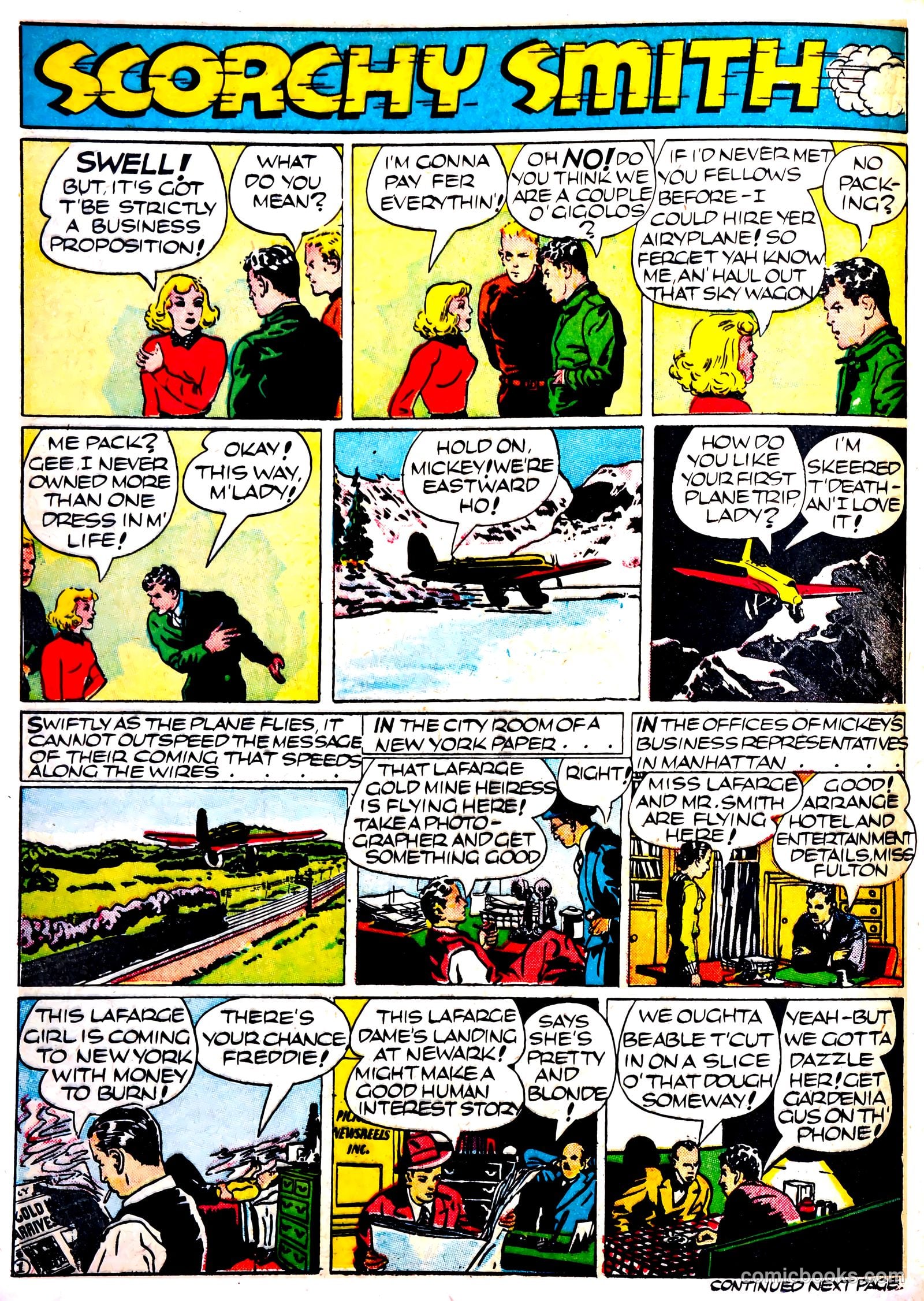 Famous Funnies #71 — page 41 of 62