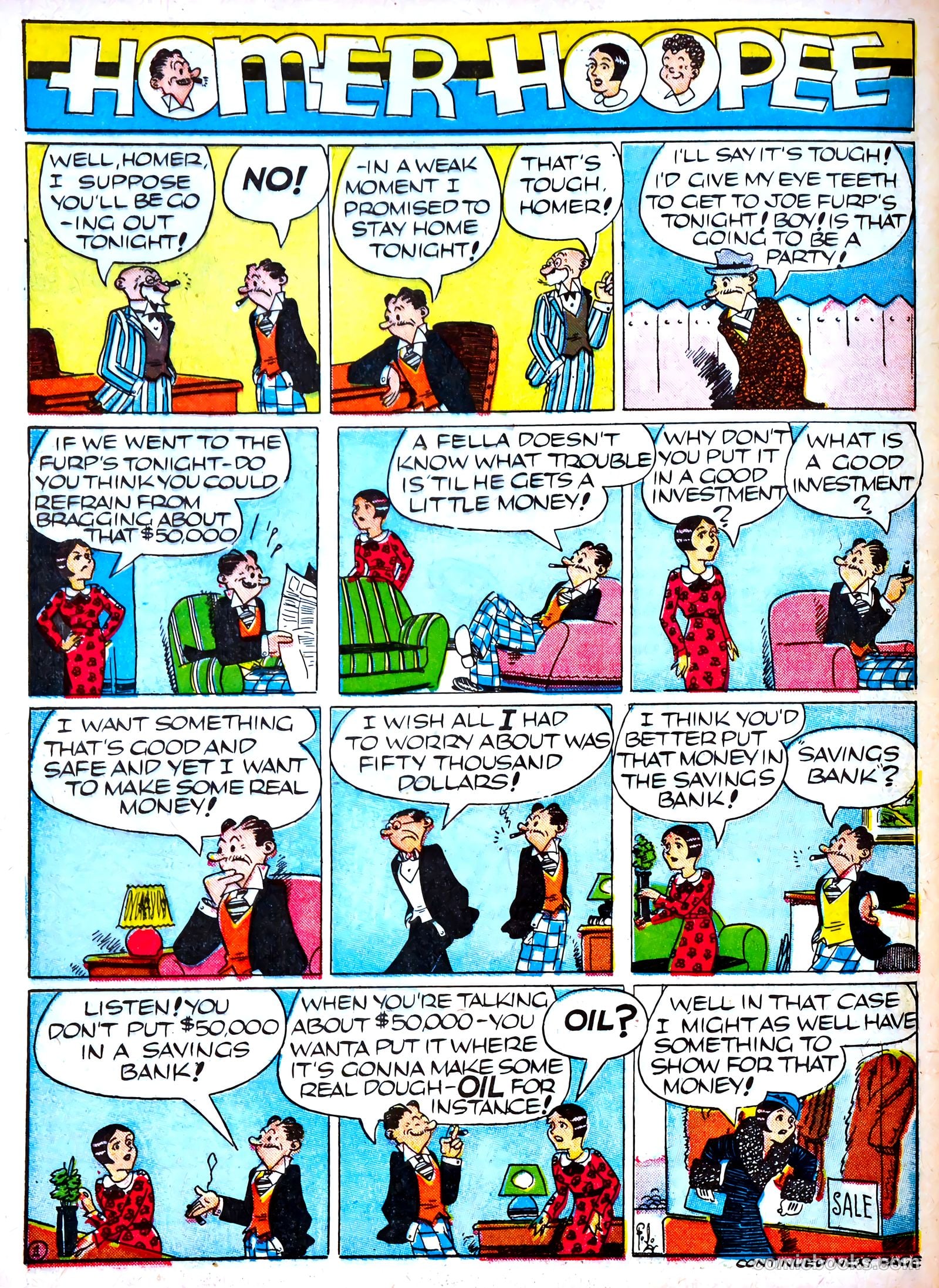 Famous Funnies #71 — page 56 of 62